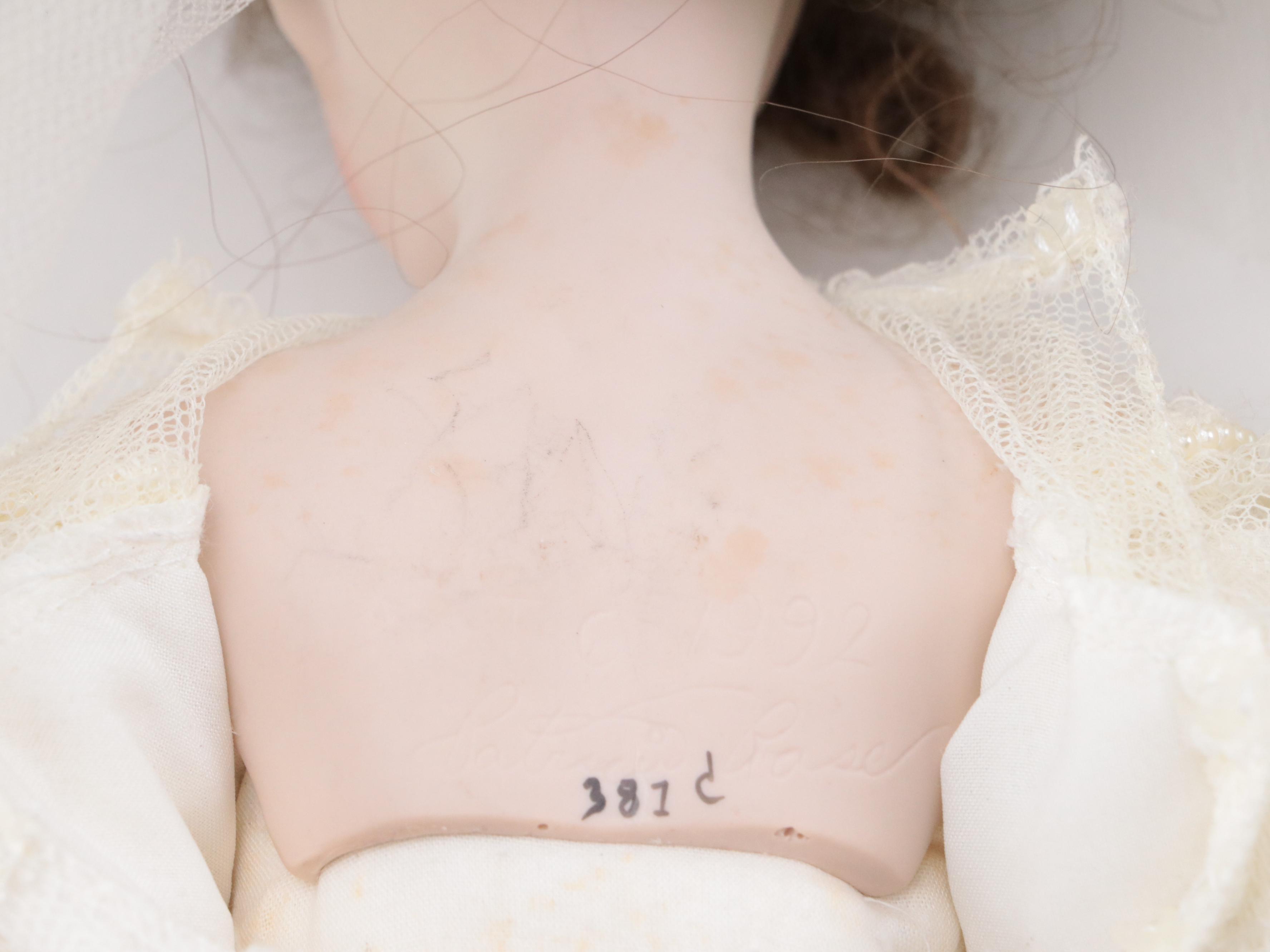 Franklin Heirloom "Gibson Girl" Dolls with Patricia Rose Bride Porcelain Doll