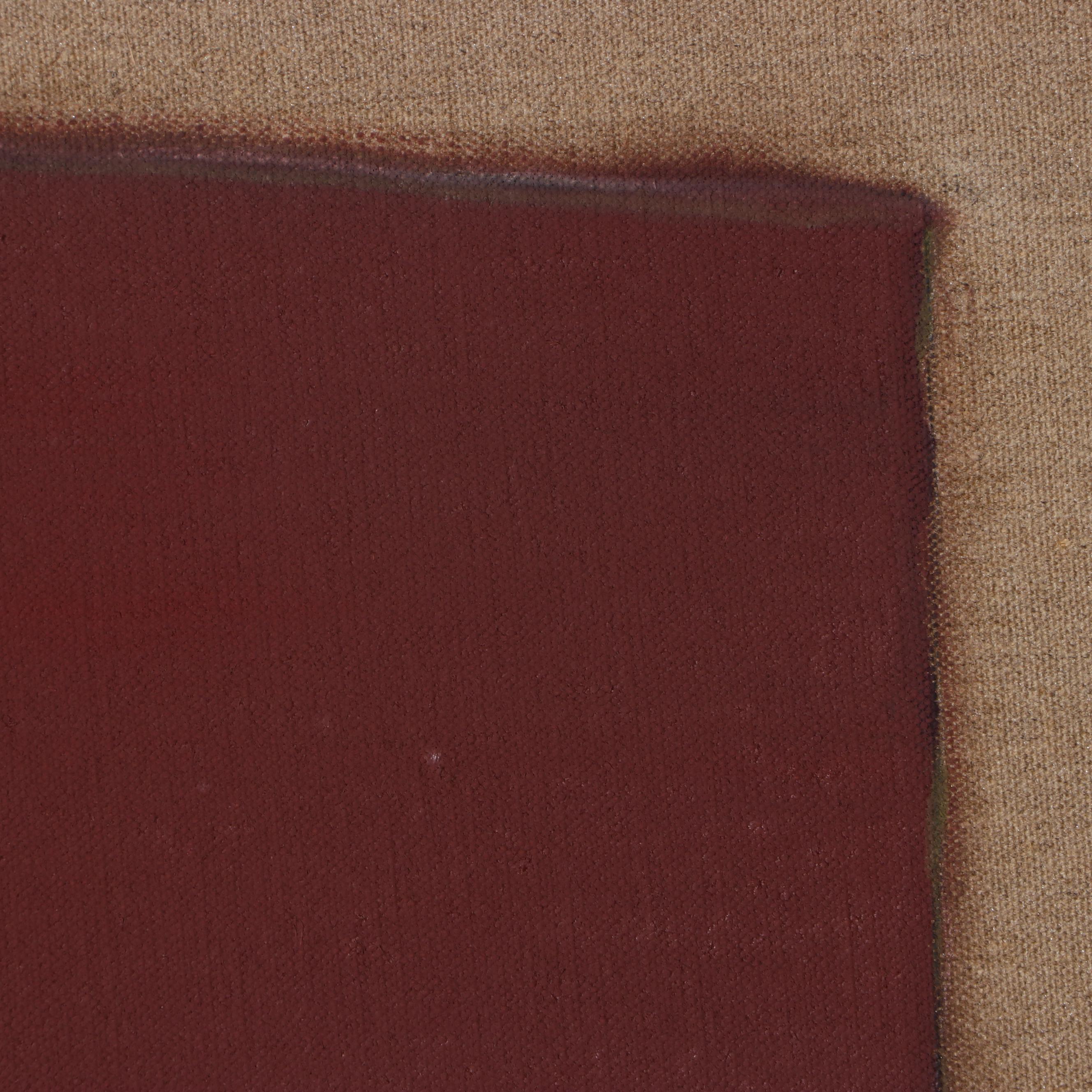 Tom Levine Monumental Abstract Geometric Oil Painting