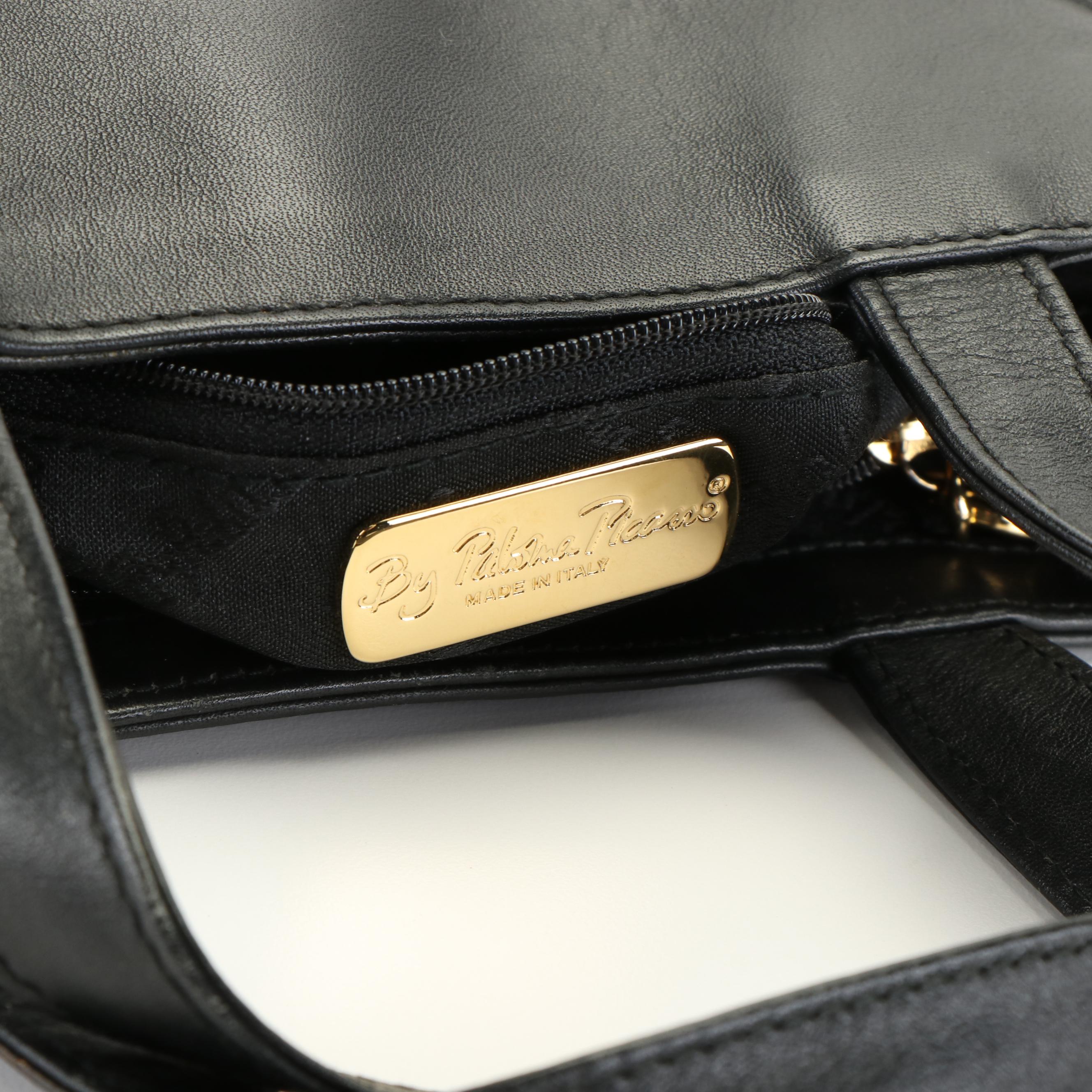 Paloma Picasso Tote Bag in Black Leather