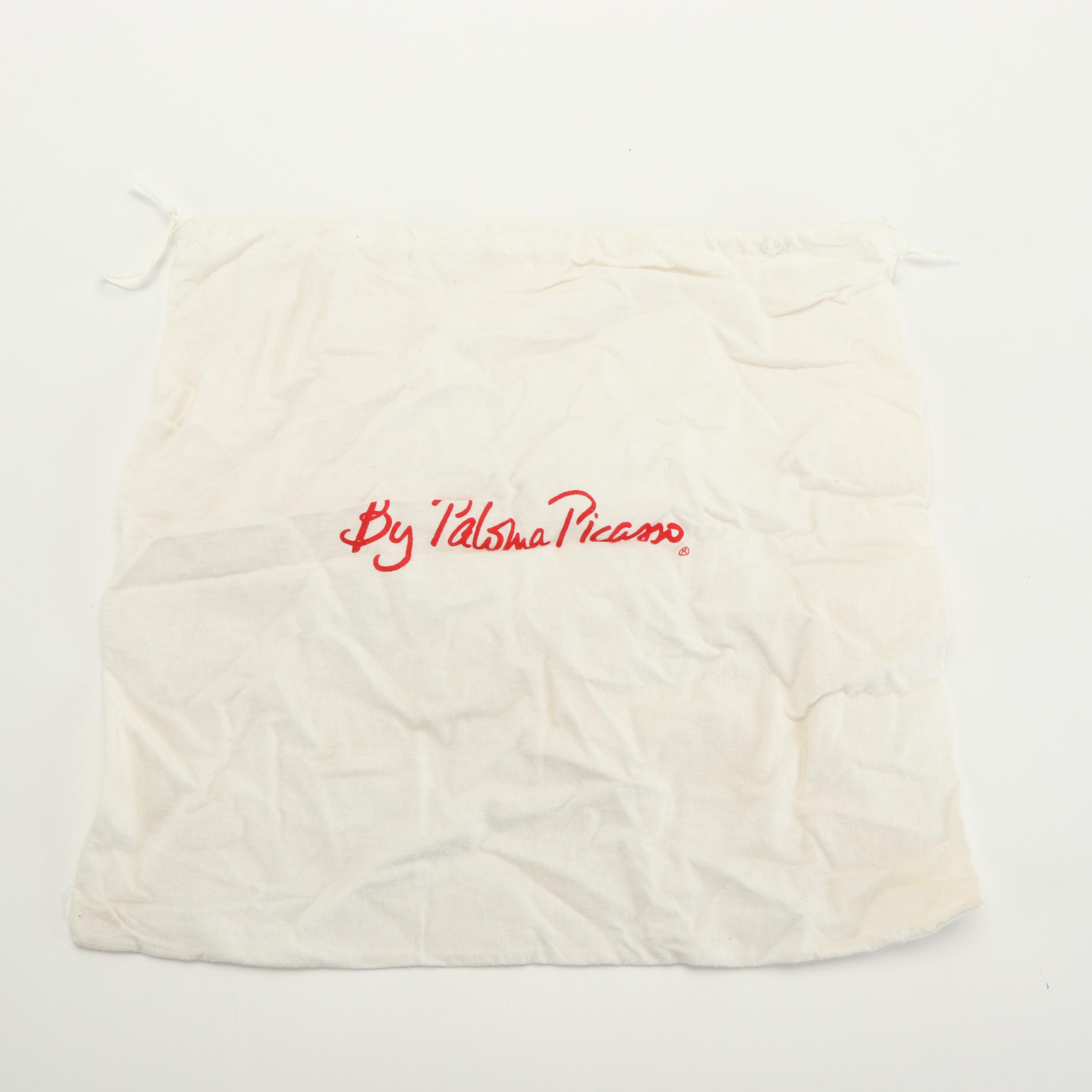 Paloma Picasso Tote Bag in Black Leather