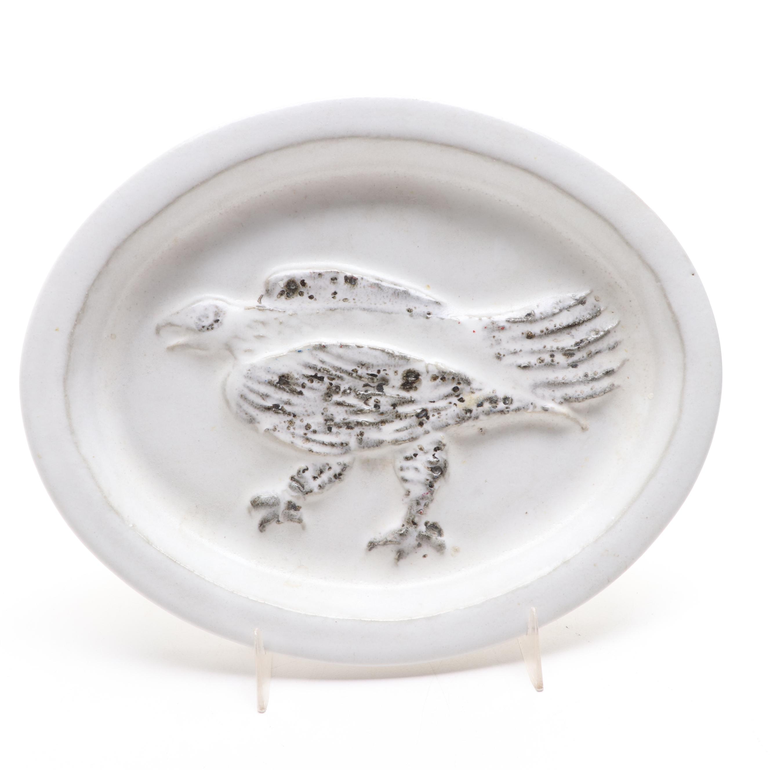 Bennington Pottery Ceramic Platters and Coffee Pot