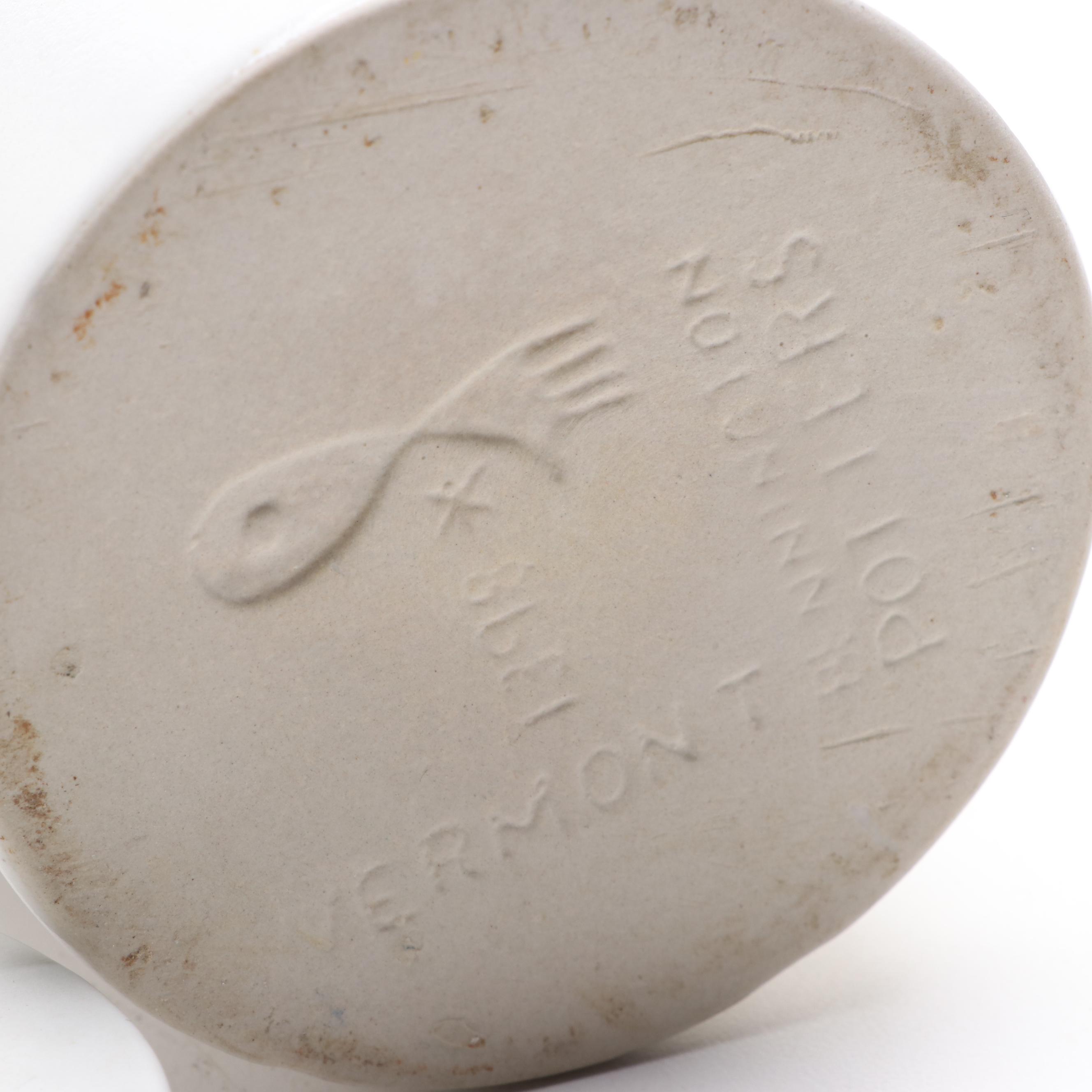 Bennington Pottery Ceramic Platters and Coffee Pot