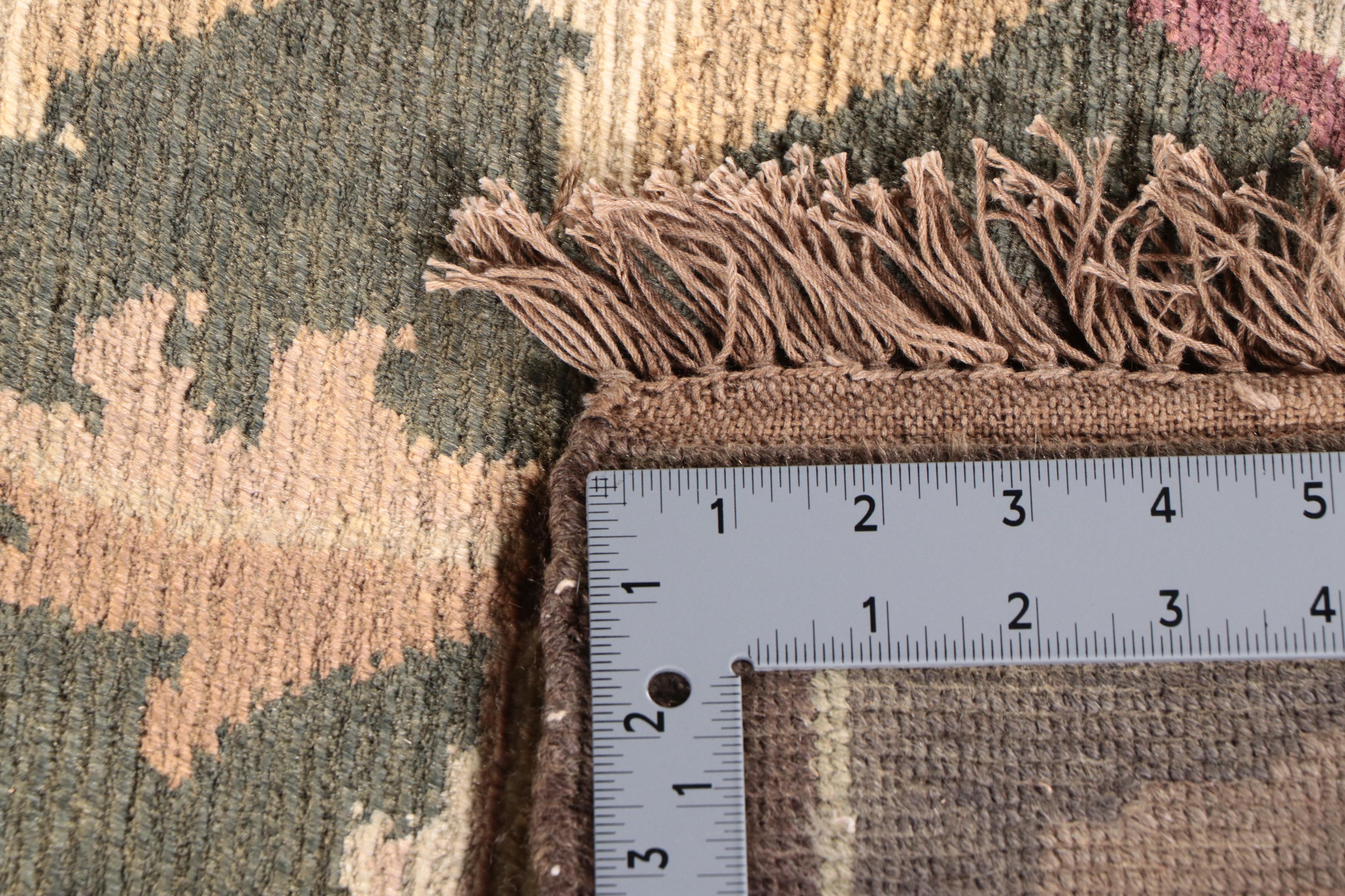 8'2 x 11'8 Hand-Knotted Kargil Collection Indian Jaipur Style Area Rug ...