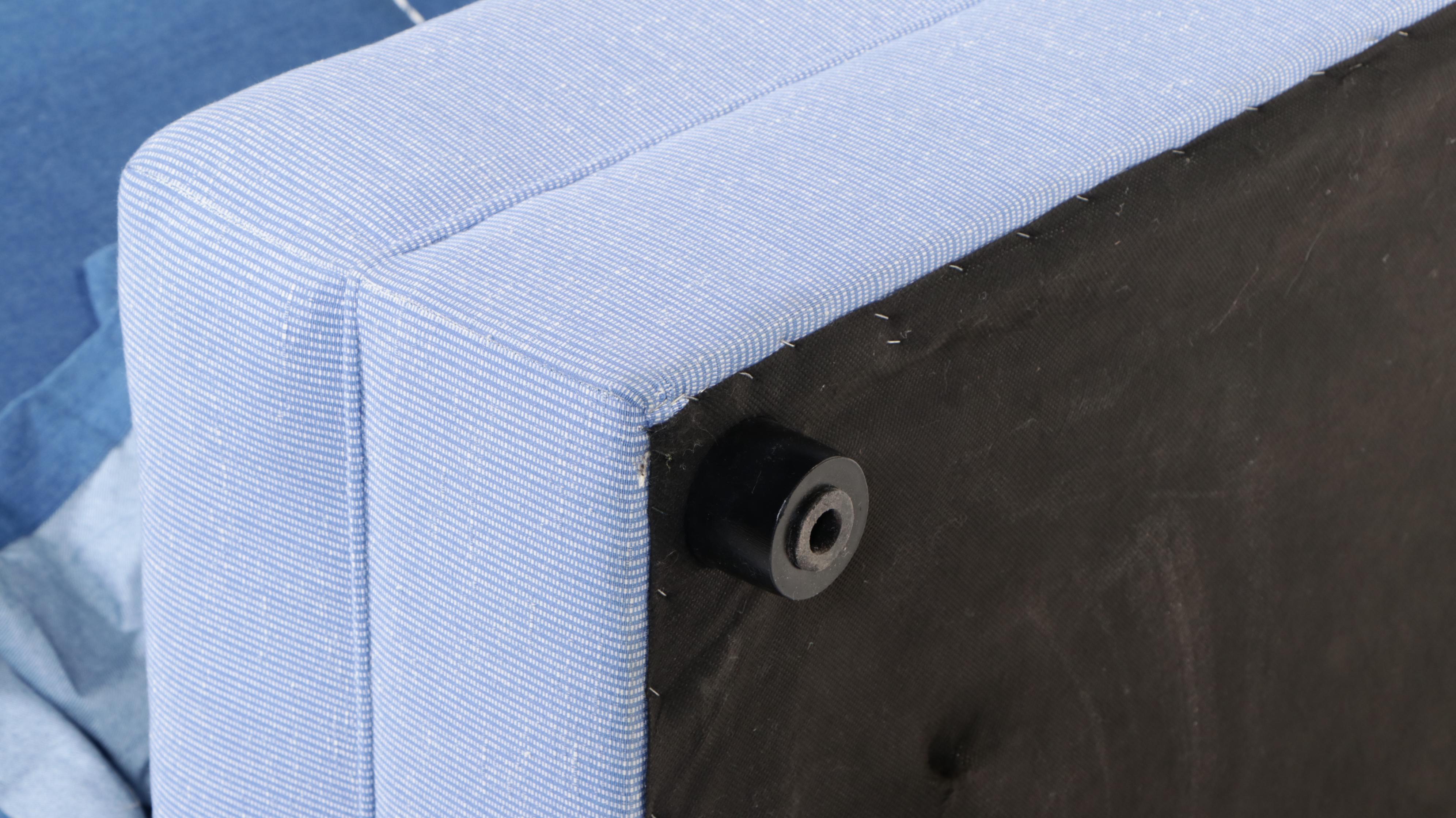 Preview Furniture for Beacon Hill  Denim-Slipcovered Sectional Sofa