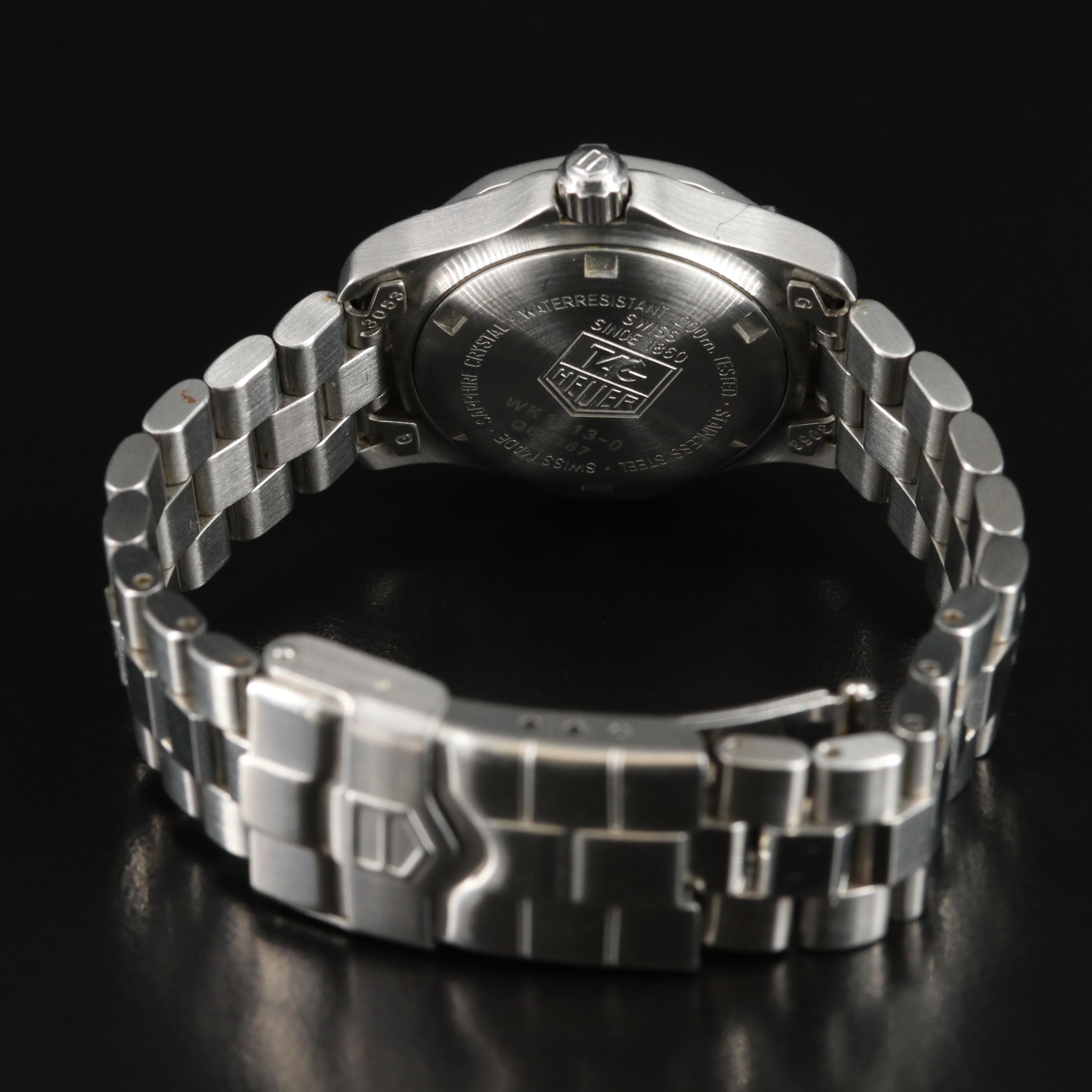 TAG Heuer Blue Dial Professional 200M Stainless Steel Watch