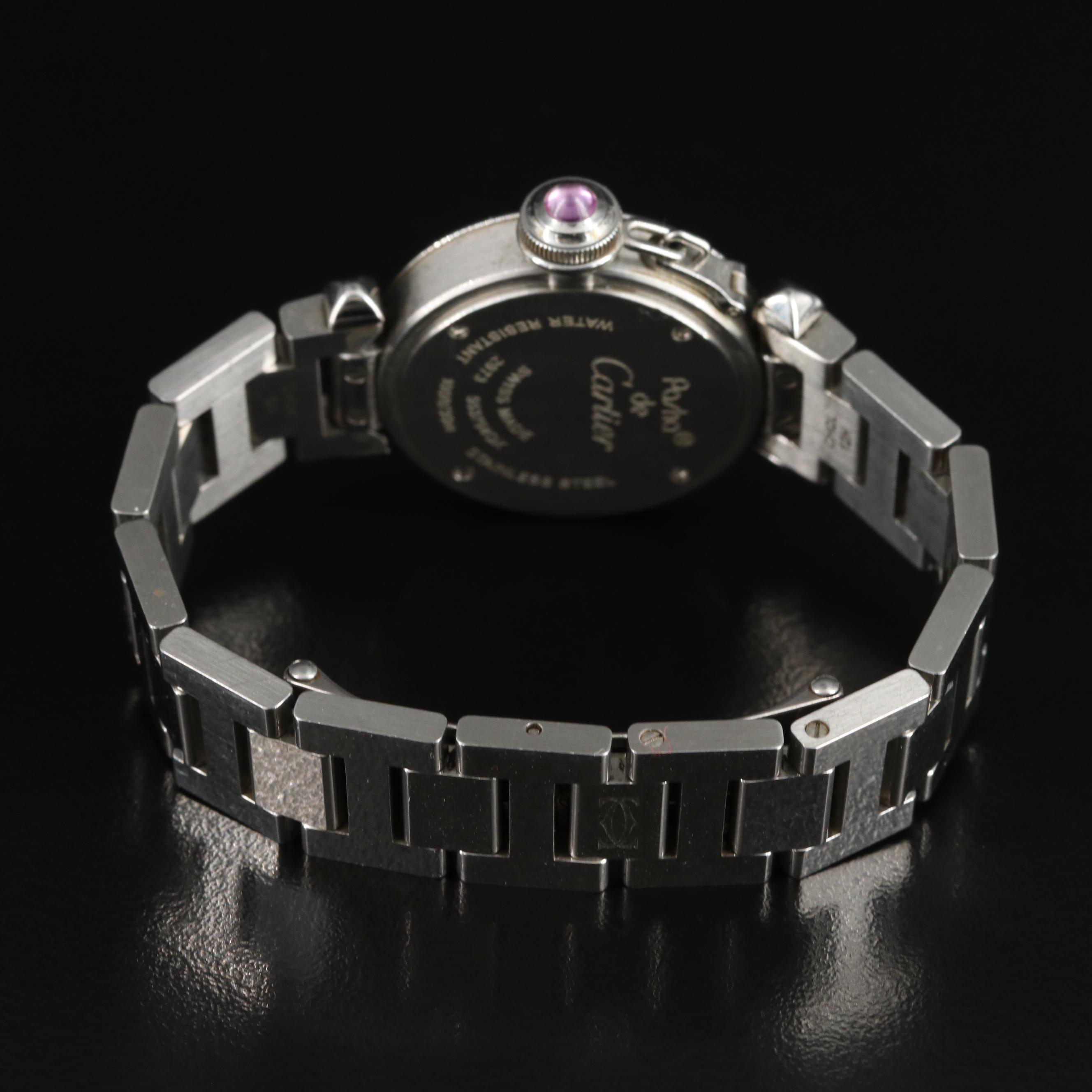 Cartier Pasha de Cartier Stainless Steel Watch