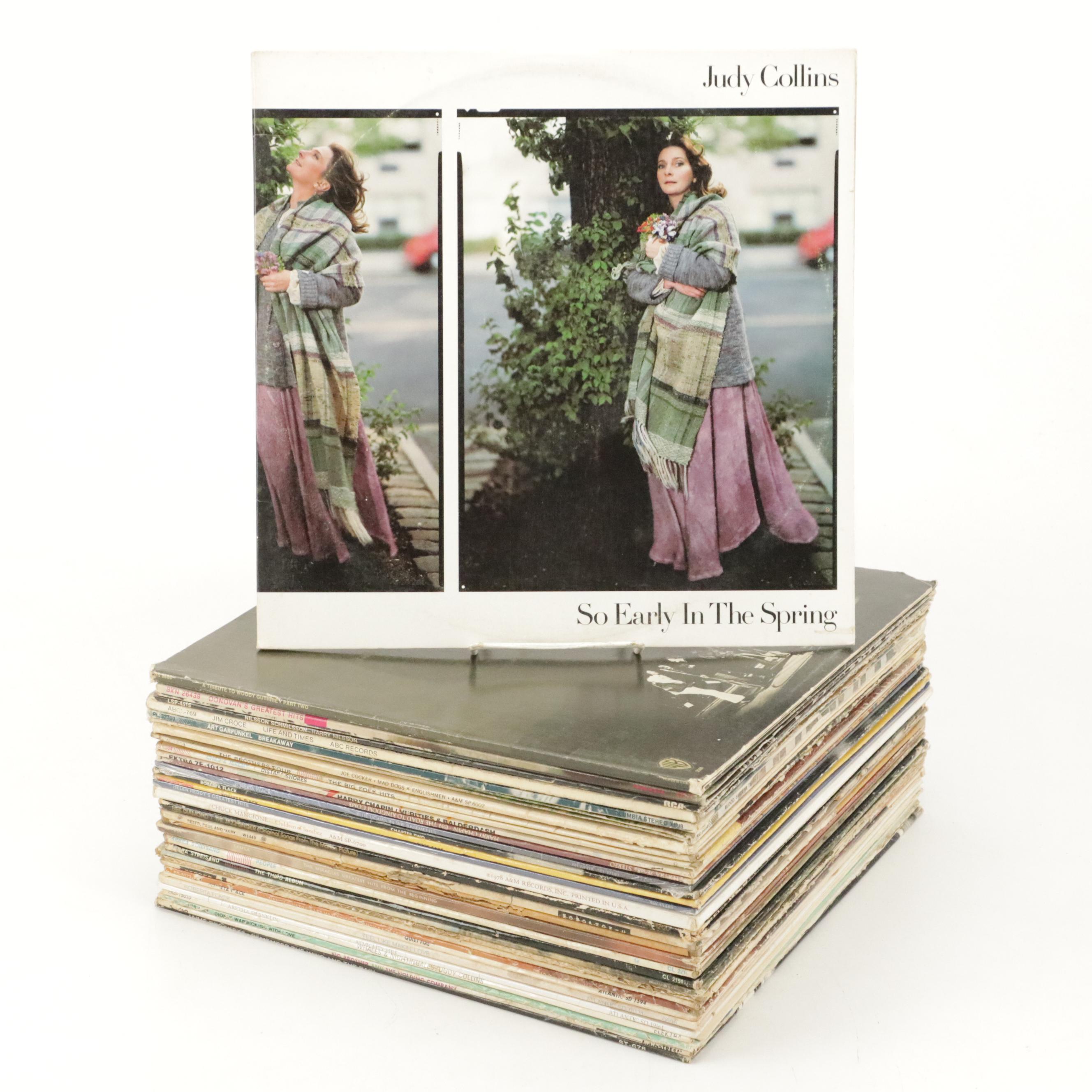 Judy Collins, Donovan, Jim Croce, Art Garfunkel and More Vinyl LP Records