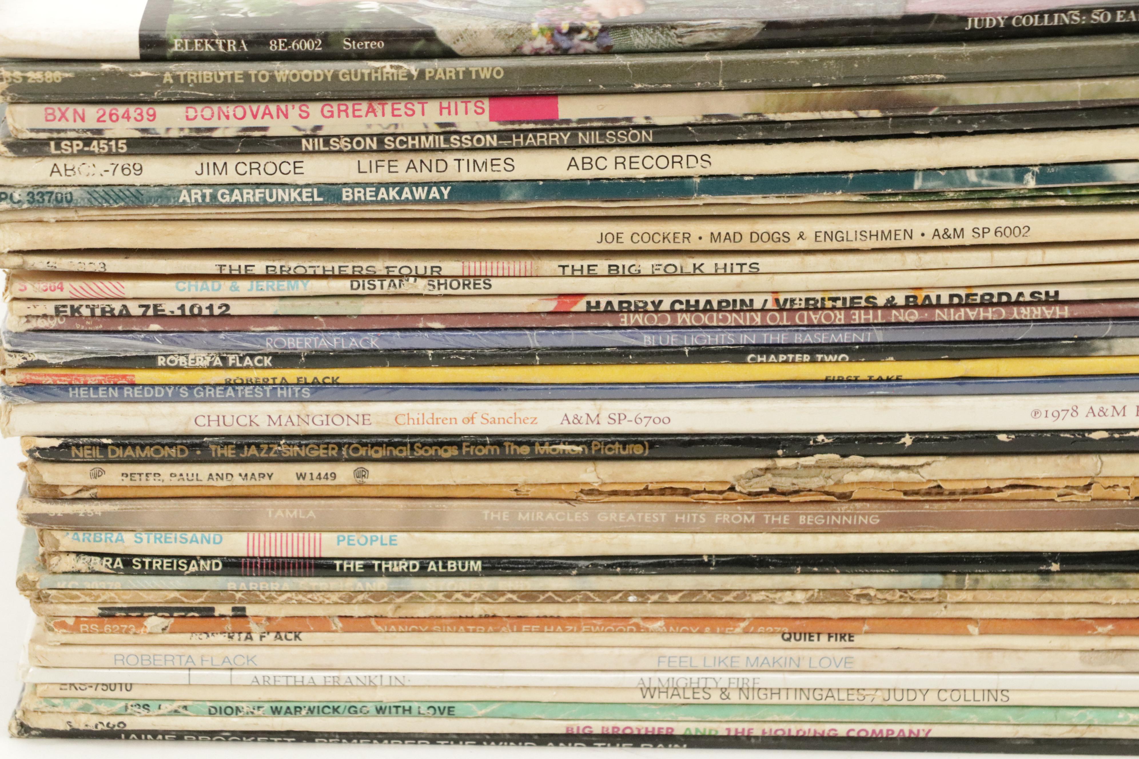 Judy Collins, Donovan, Jim Croce, Art Garfunkel and More Vinyl LP Records