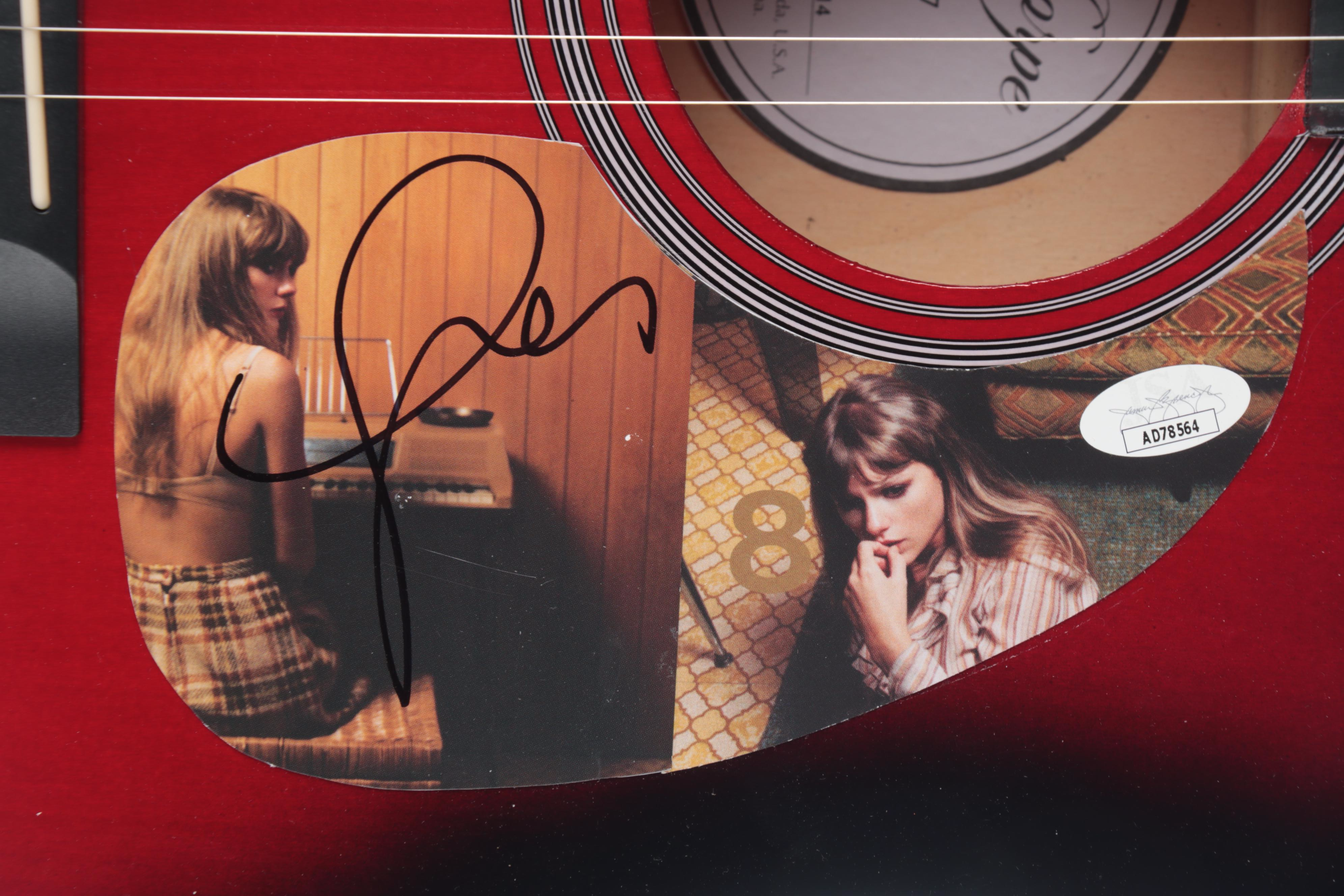 Ashthorpe Taylor Swift Signed Acoustic Guitar