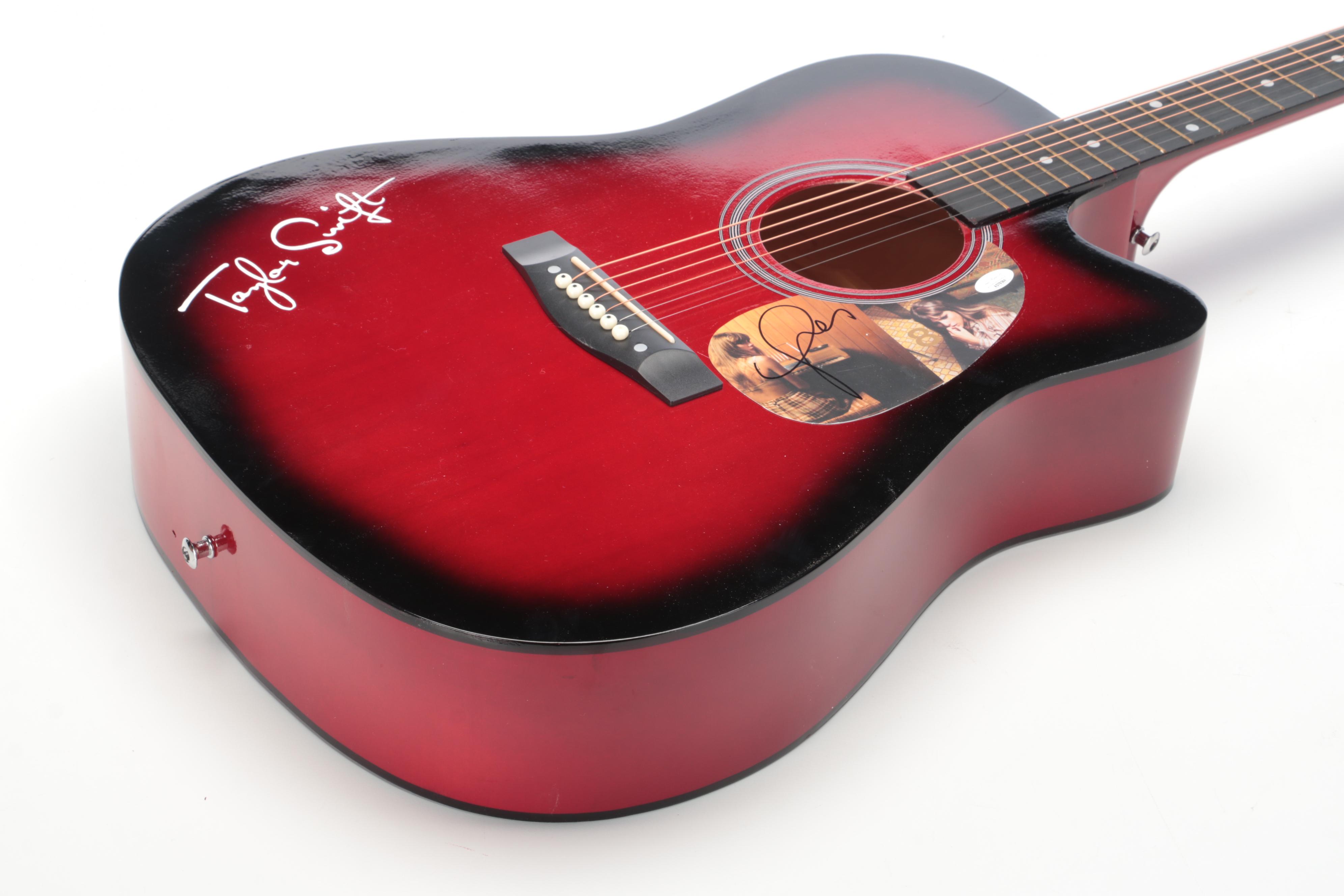 Ashthorpe Taylor Swift Signed Acoustic Guitar
