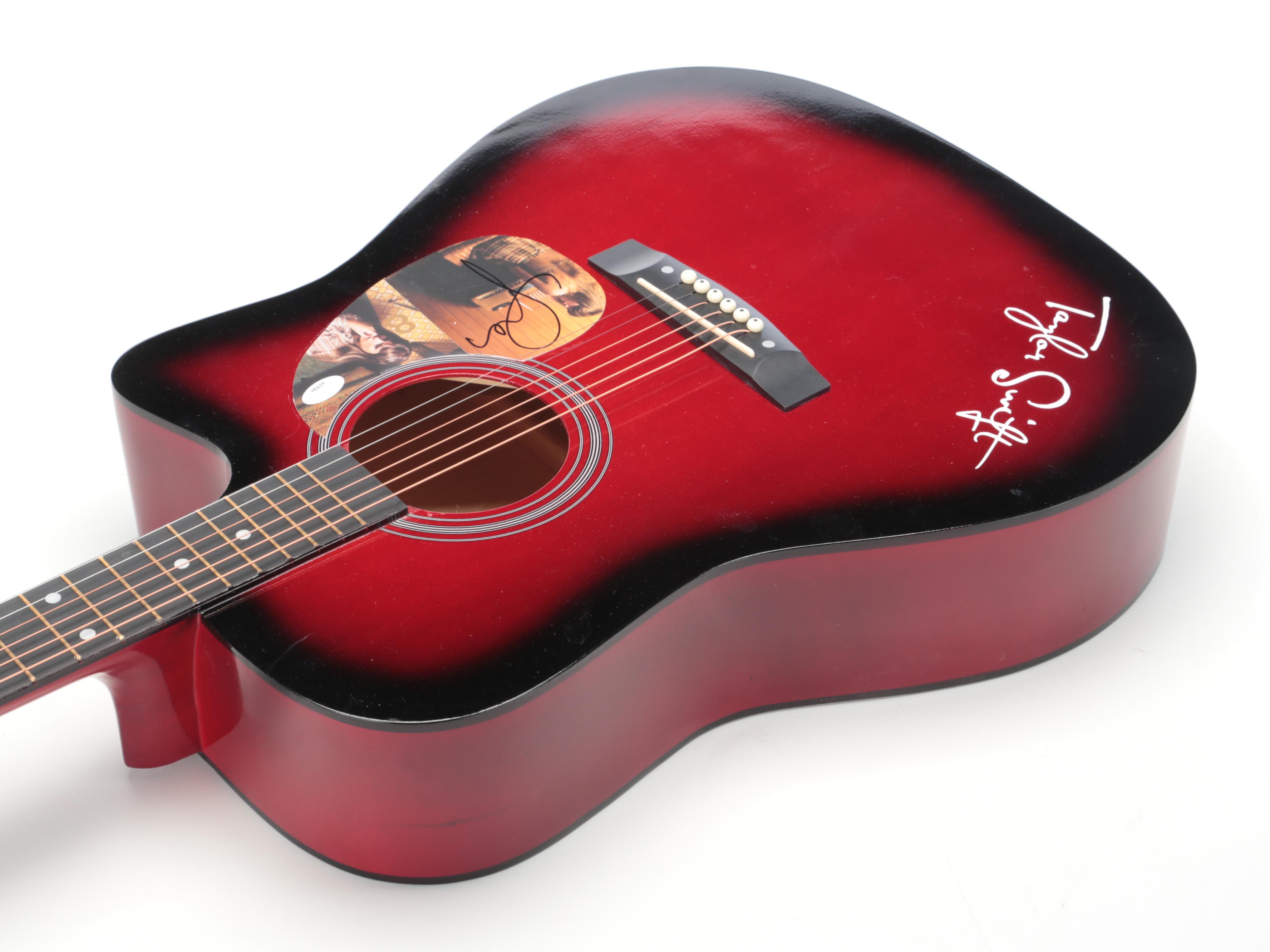 Ashthorpe Taylor Swift Signed Acoustic Guitar