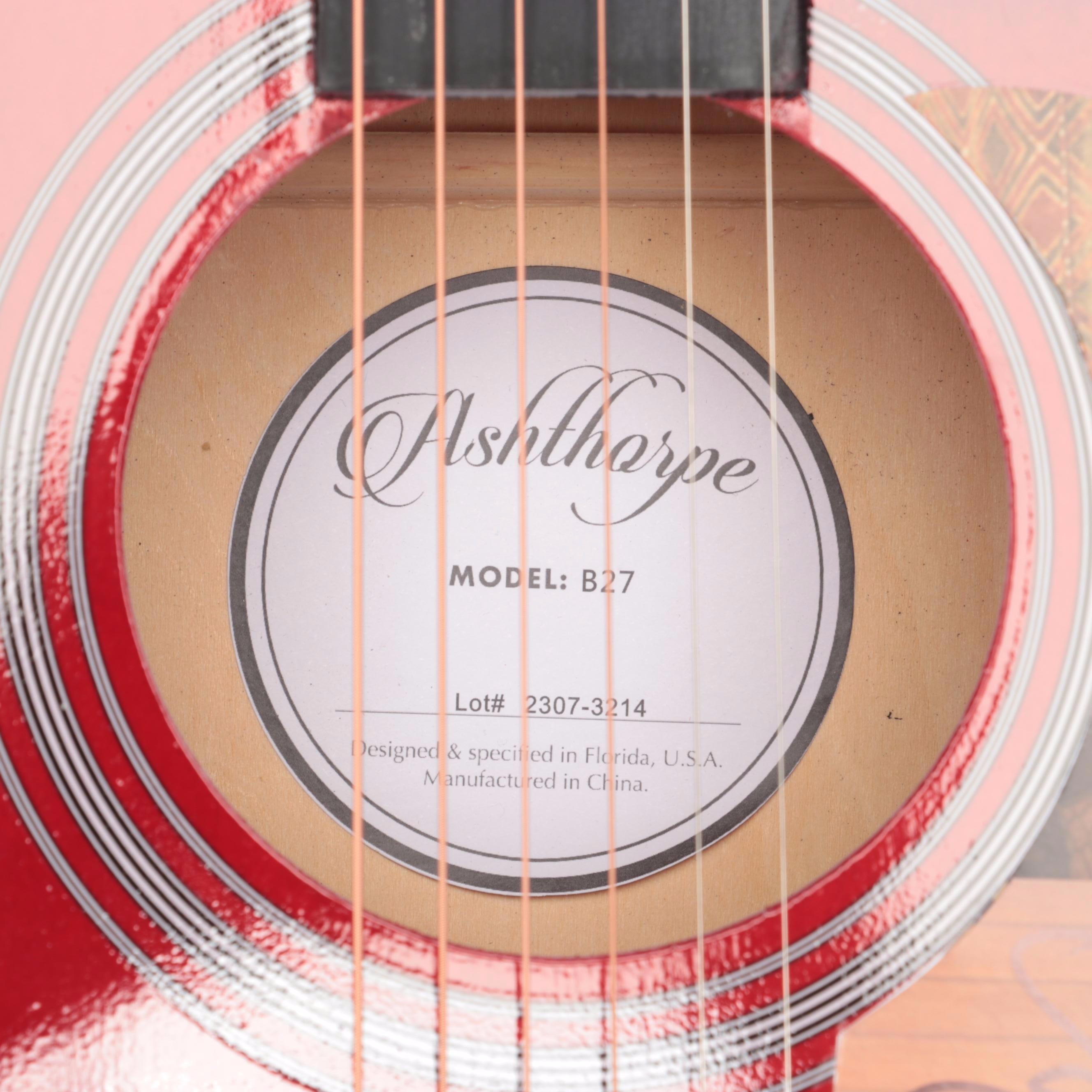 Ashthorpe Taylor Swift Signed Acoustic Guitar