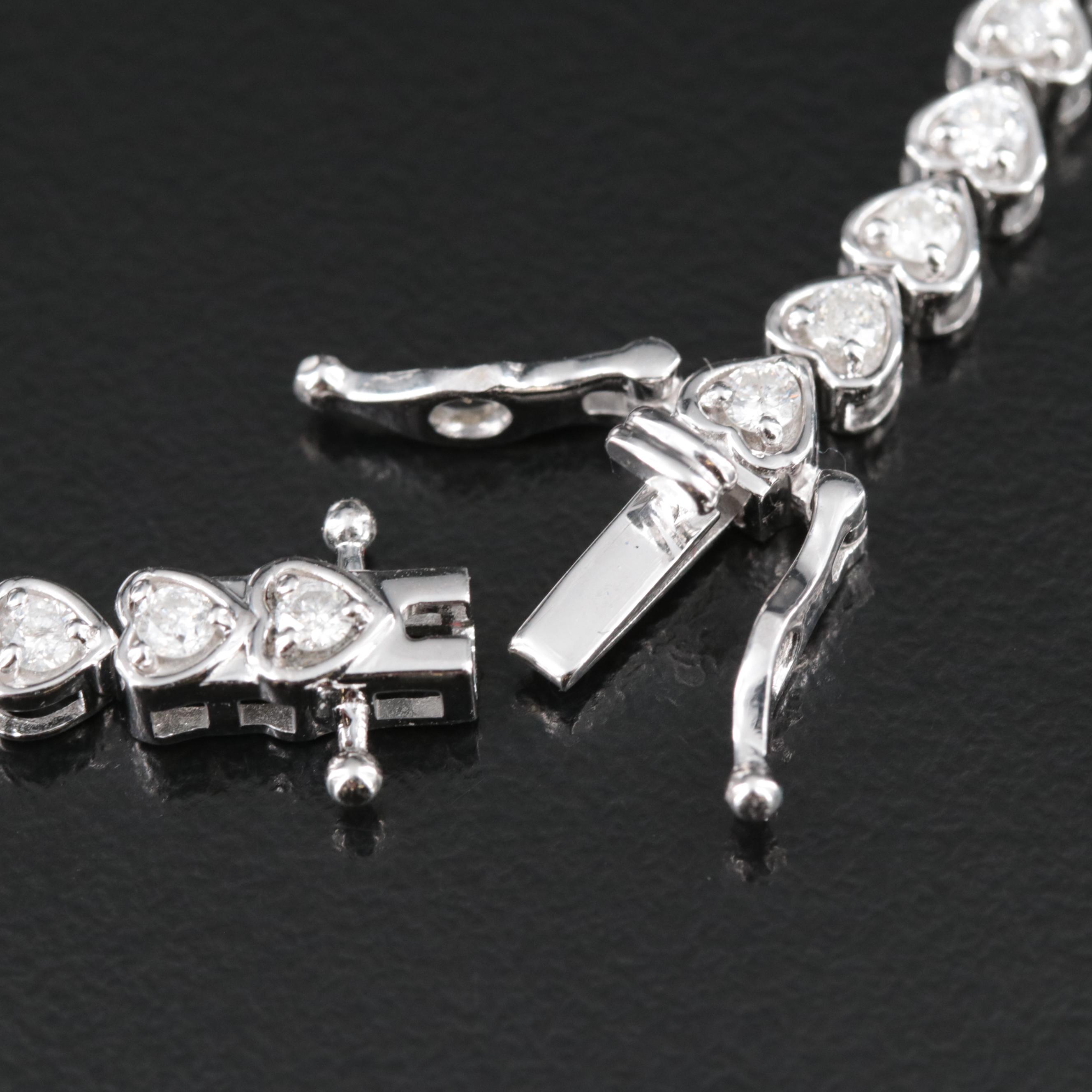 14K 2.01 CTW Diamond Tennis Bracelet