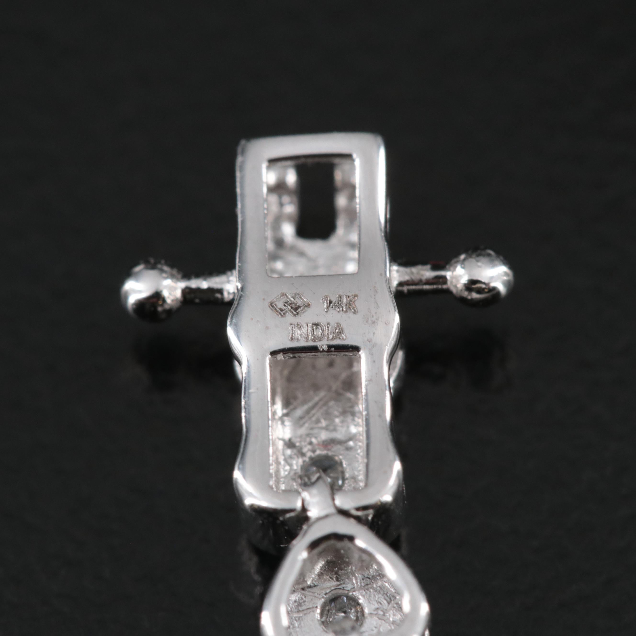 14K 2.01 CTW Diamond Tennis Bracelet