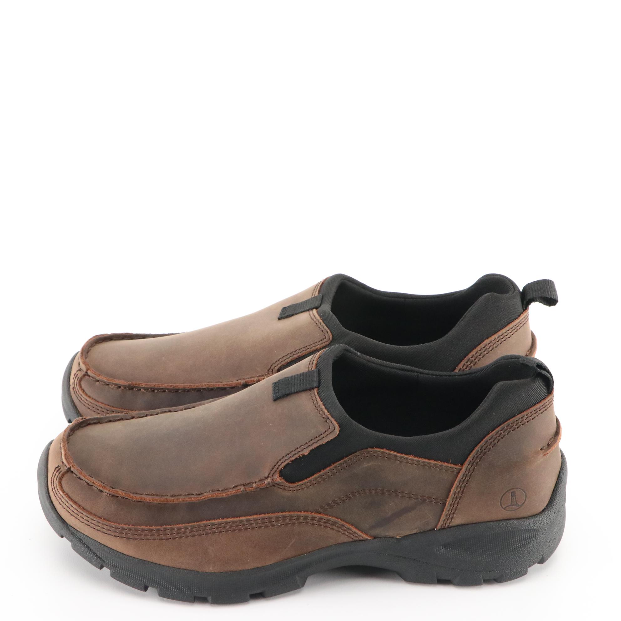 Men's Lands' End Moc Shoes and Kiltie Tassel Loafers with Boxes EBTH