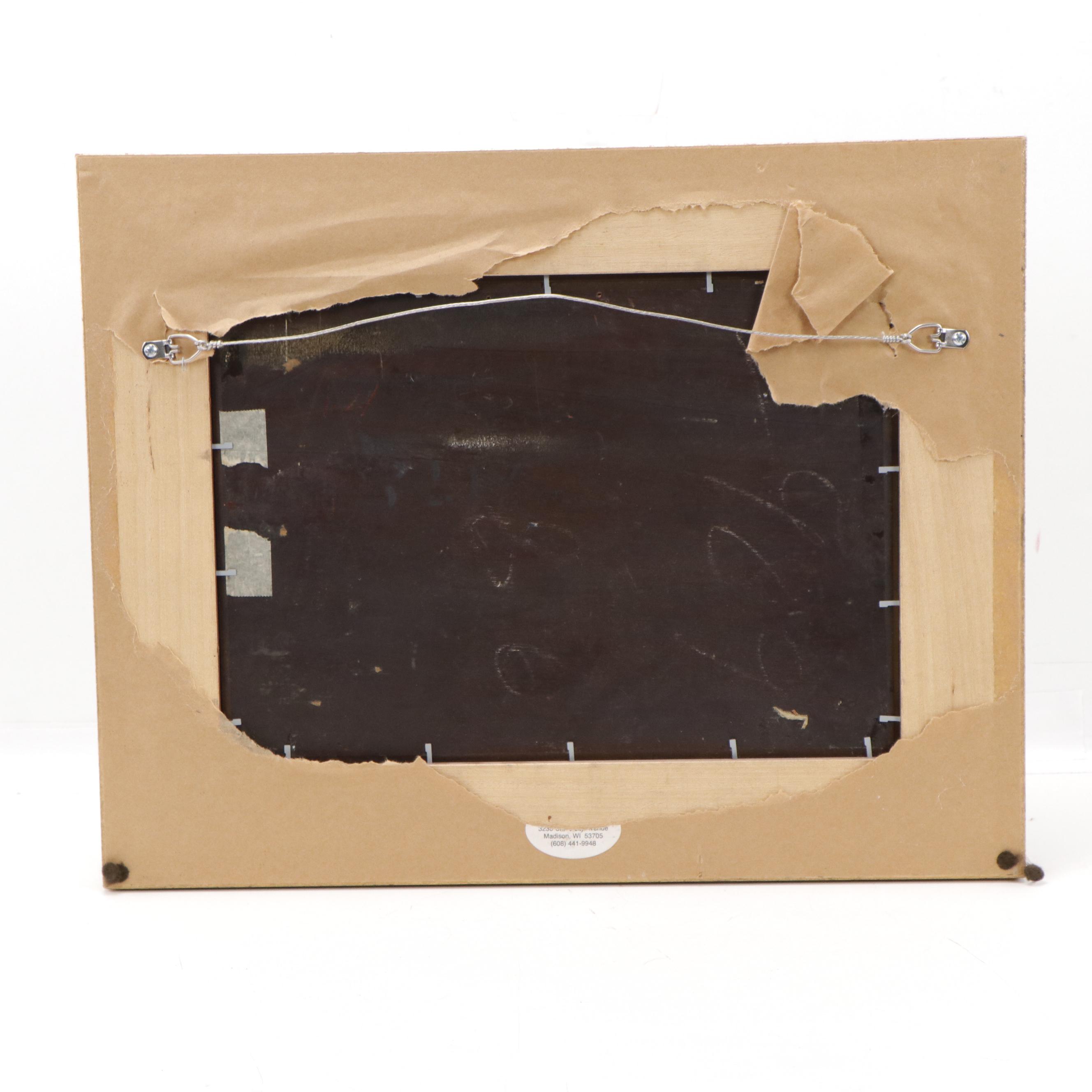 James Kinnear Oil Painting Landscape with Hills and Stream