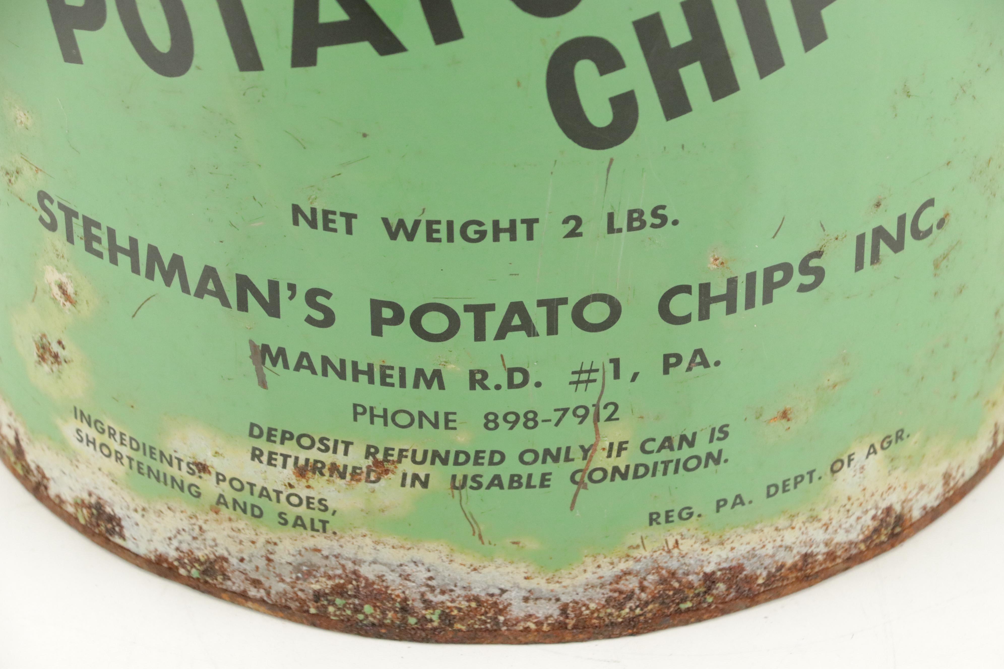 Stehman's, Monarch, Royal with Other Advertising Tins, Early to Mid-20th Century