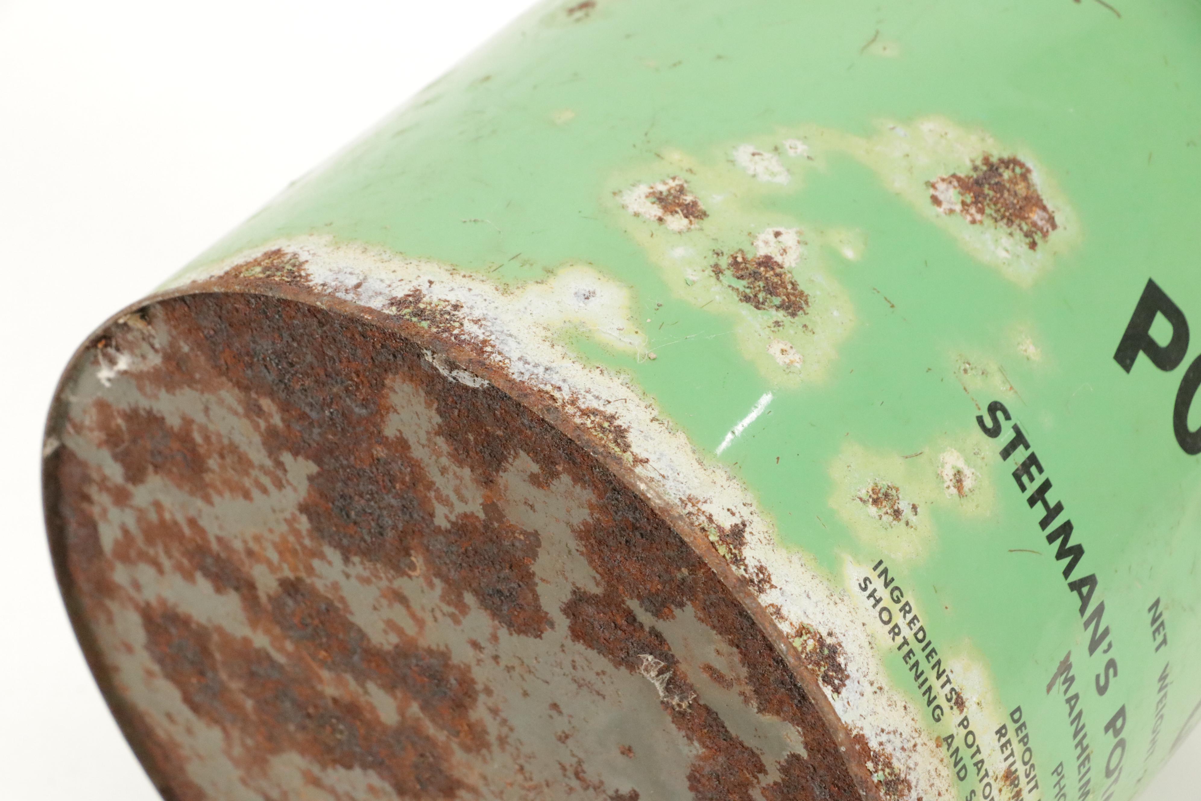 Stehman's, Monarch, Royal with Other Advertising Tins, Early to Mid-20th Century