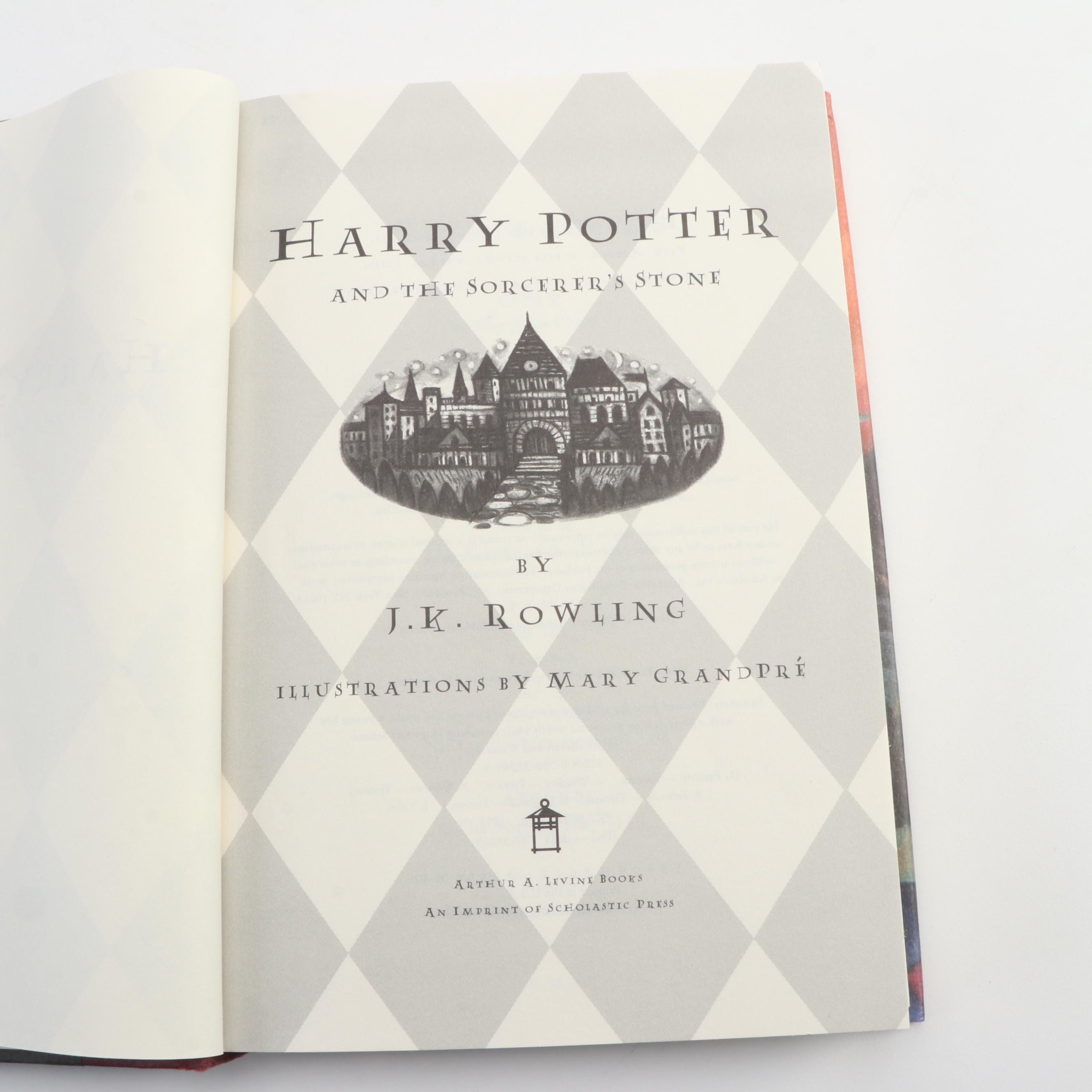 Rowling Full “Harry Potter” Set, First American Edition with Six First Printings