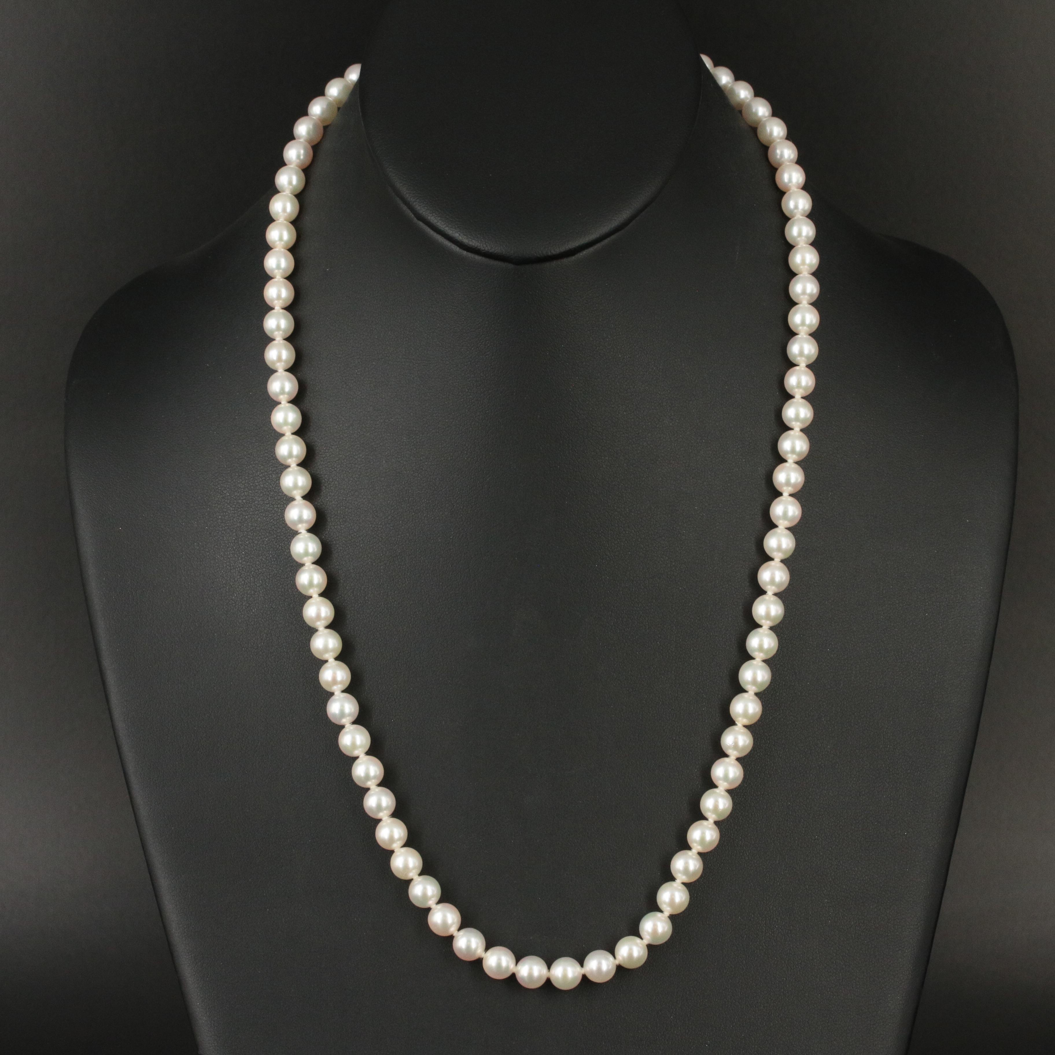 Blue Lagoon Pearl Strand with 14K Clasp