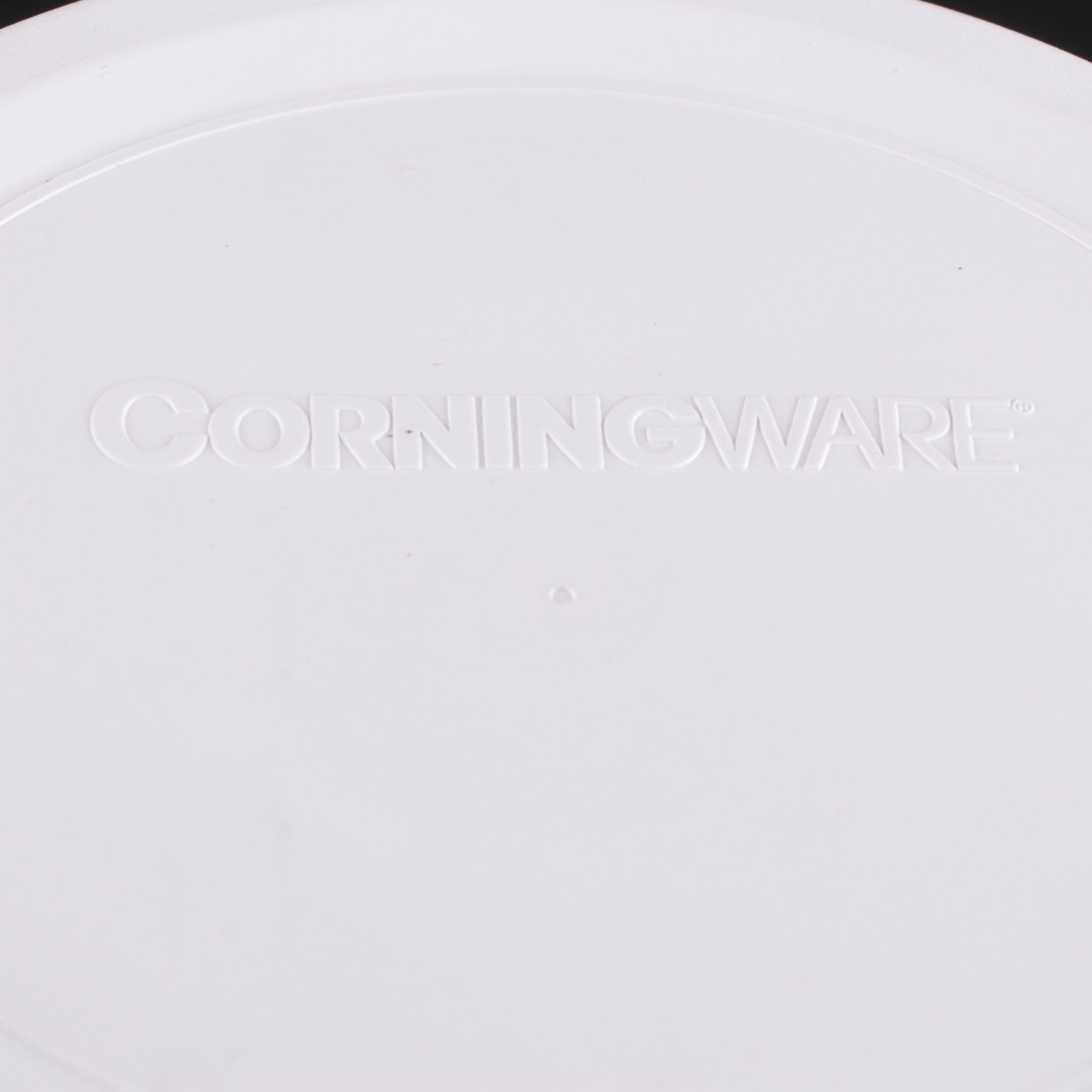 CorningWare "French White" Ceramic Casserole Dishes and Food Storage Dishes