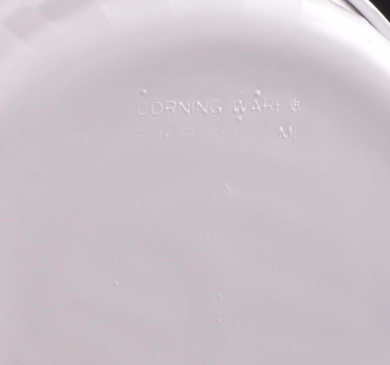 CorningWare "French White" Ceramic Casserole Dishes and Food Storage Dishes