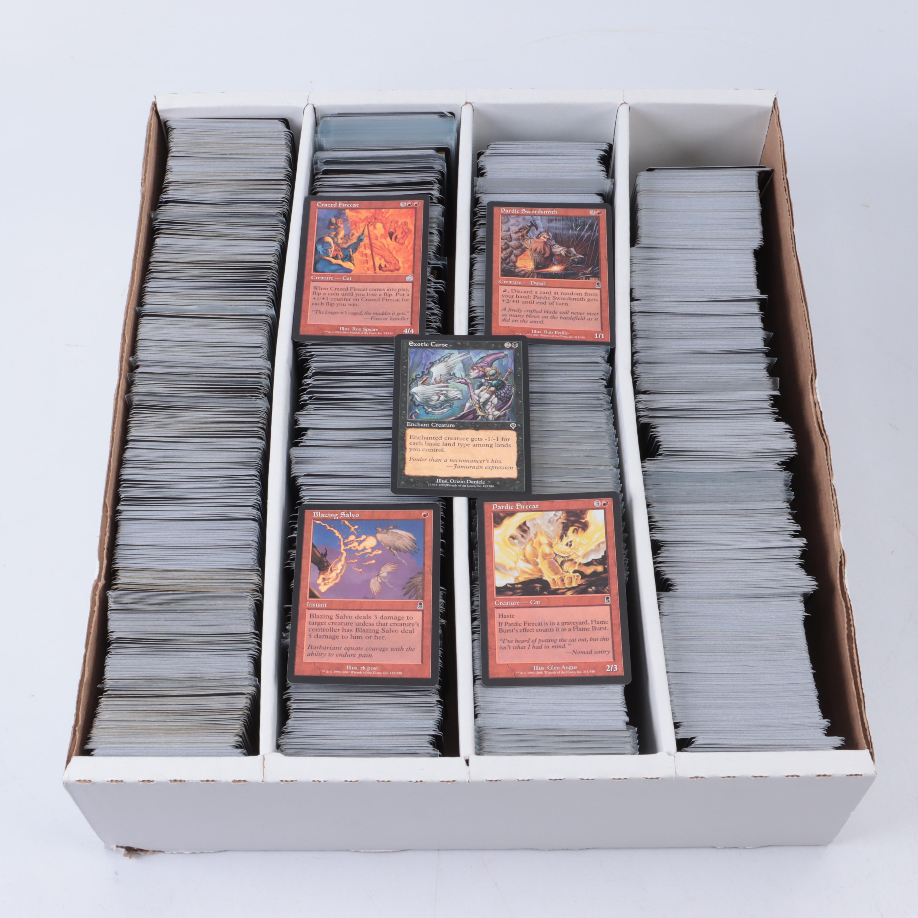 Magic: The Gathering Trading Cards with Storage Boxes, 1990s–2010s