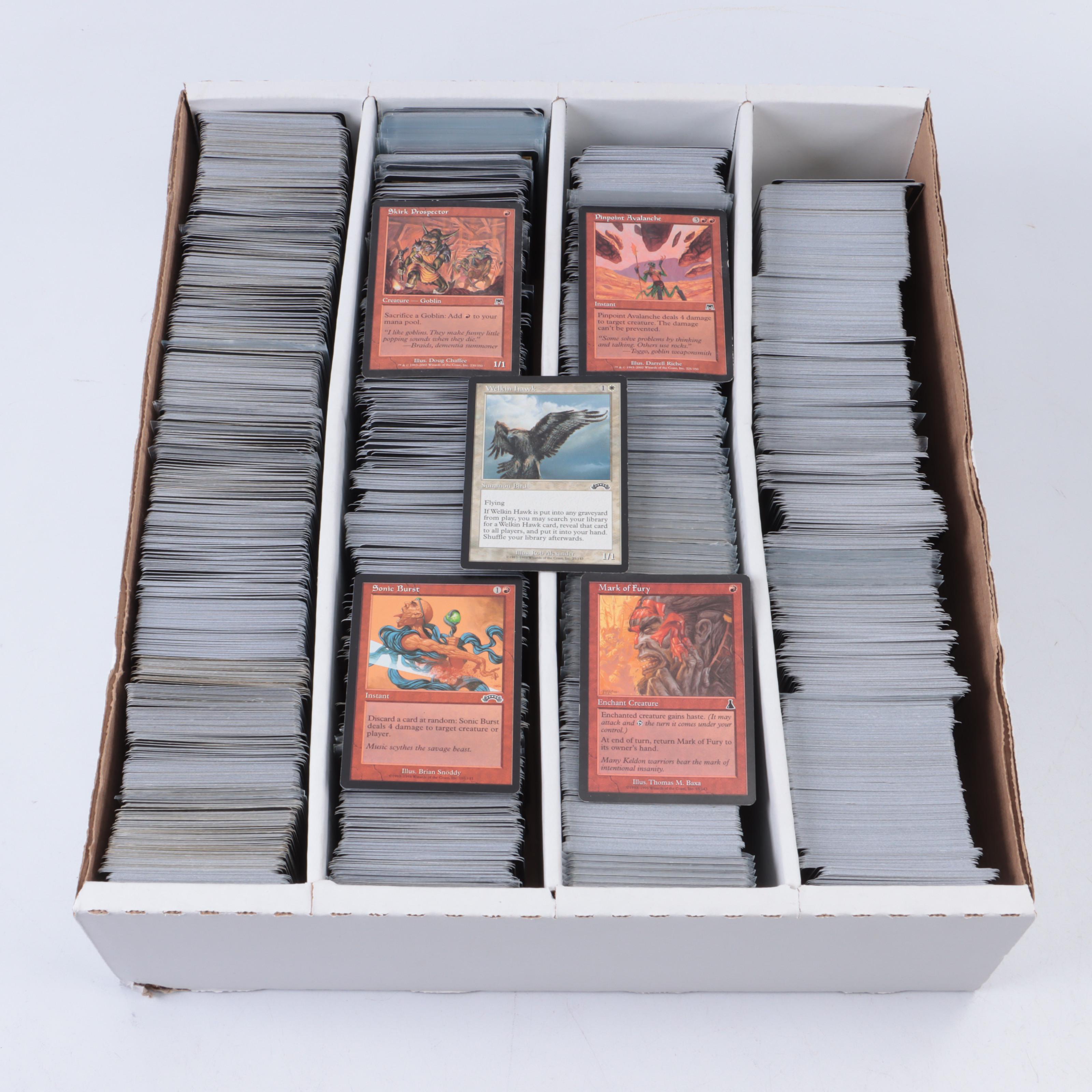 Magic: The Gathering Trading Cards with Storage Boxes, 1990s–2010s