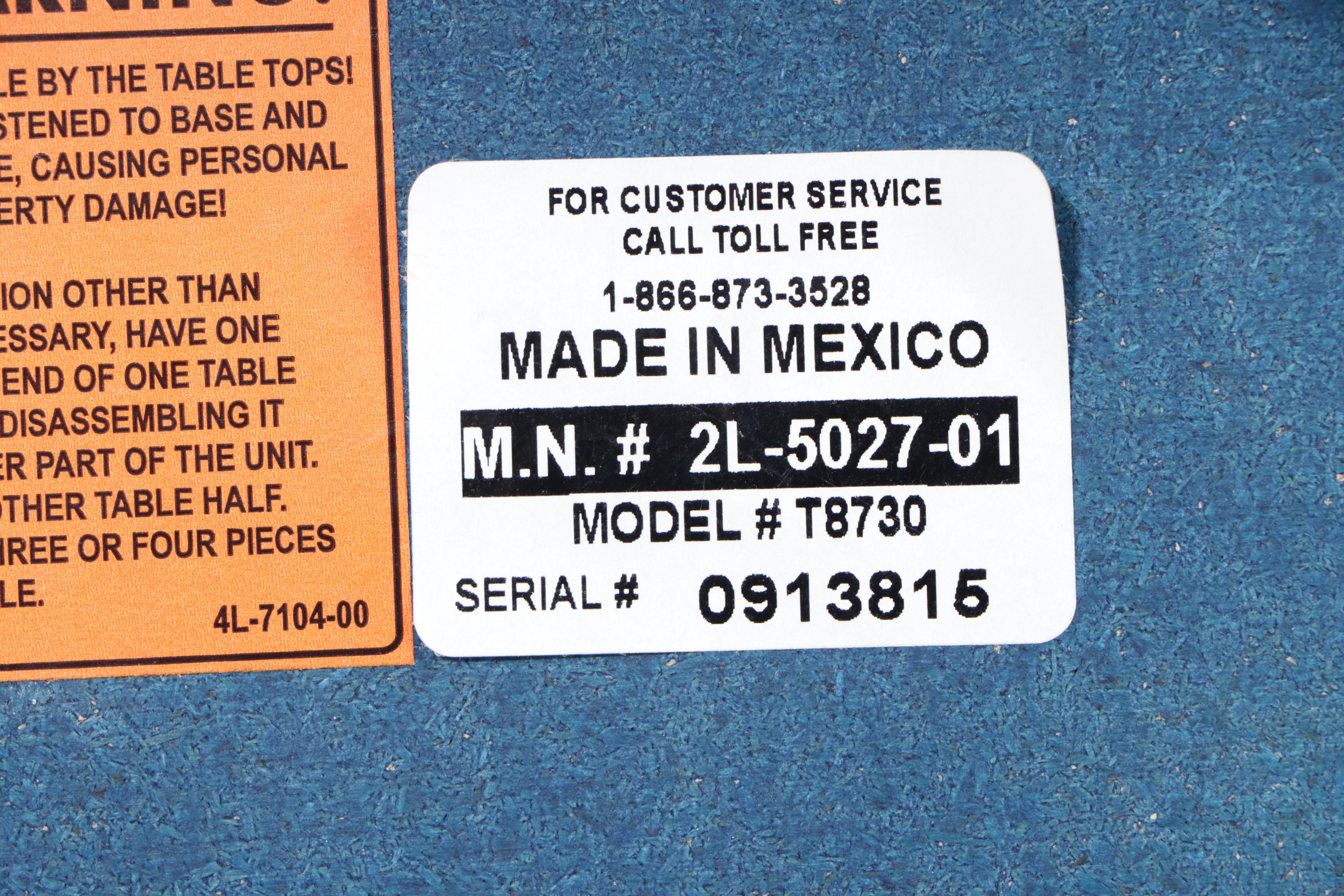 Stiga Master Series Folding Table Tennis Table