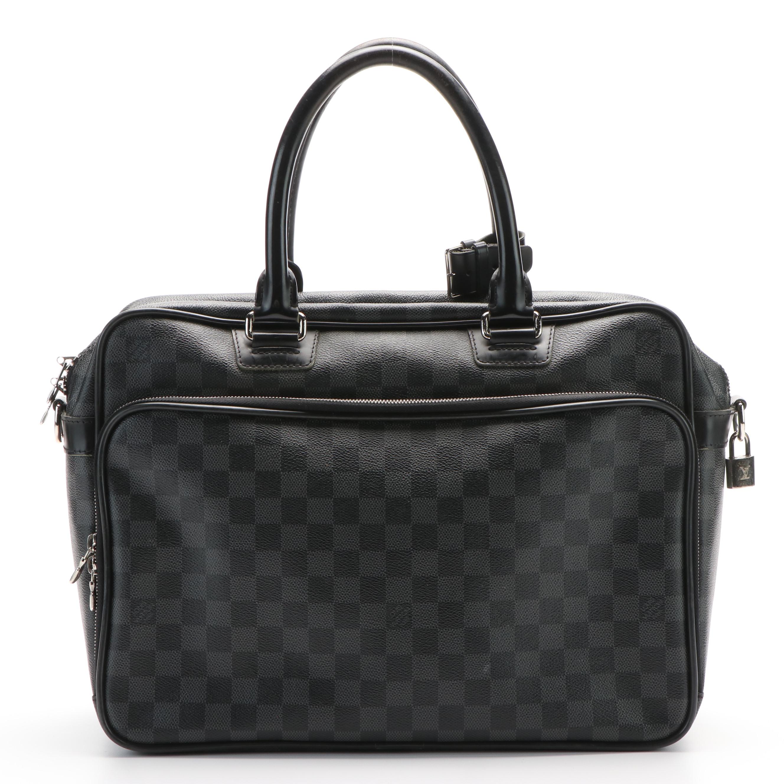 Louis Vuitton Damier Graphite Icare Laptop/Business Bag