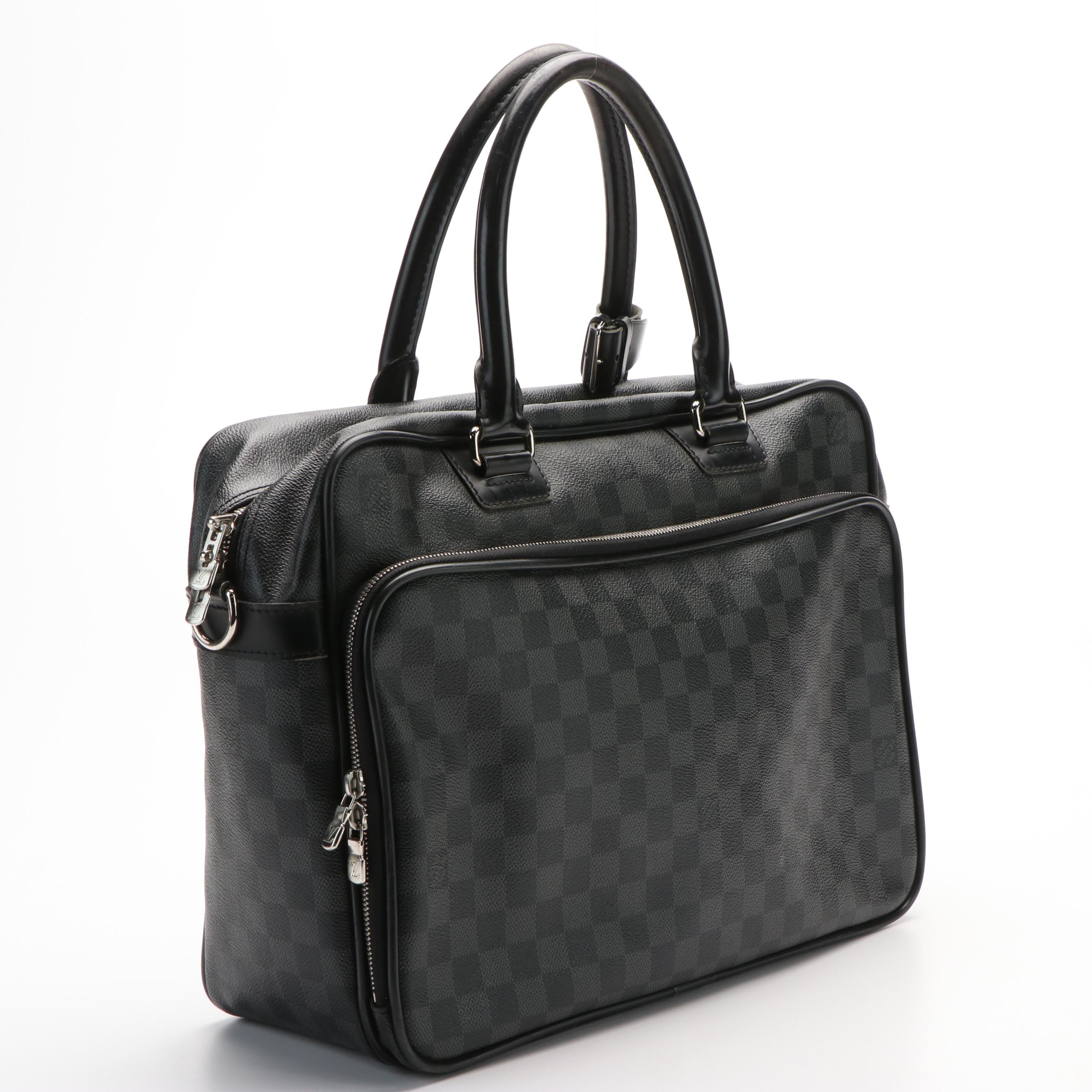 Louis Vuitton Damier Graphite Icare Laptop/Business Bag