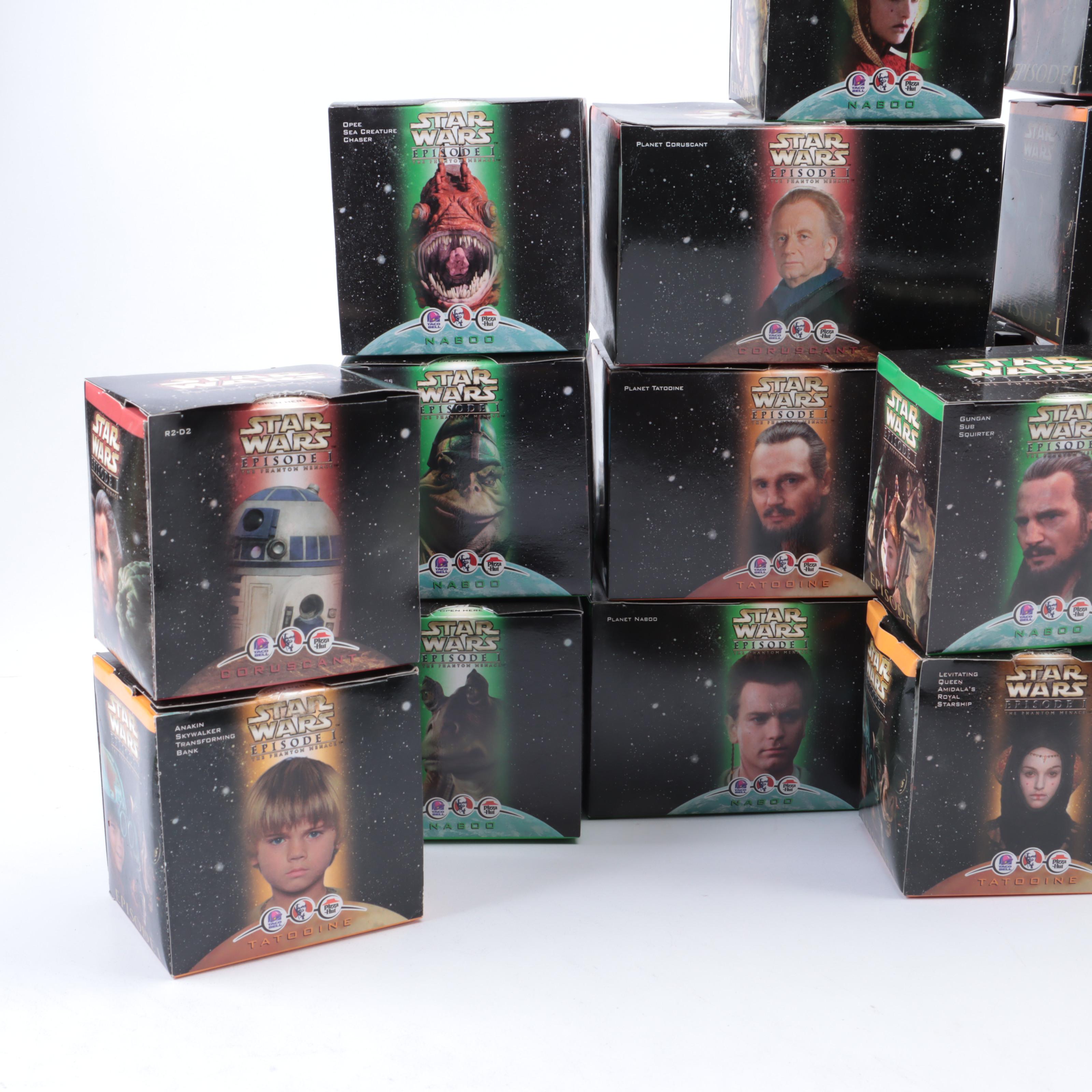 "Star Wars: The Phantom Menace" Taco Bell/KFC/Pizza Hut Toys