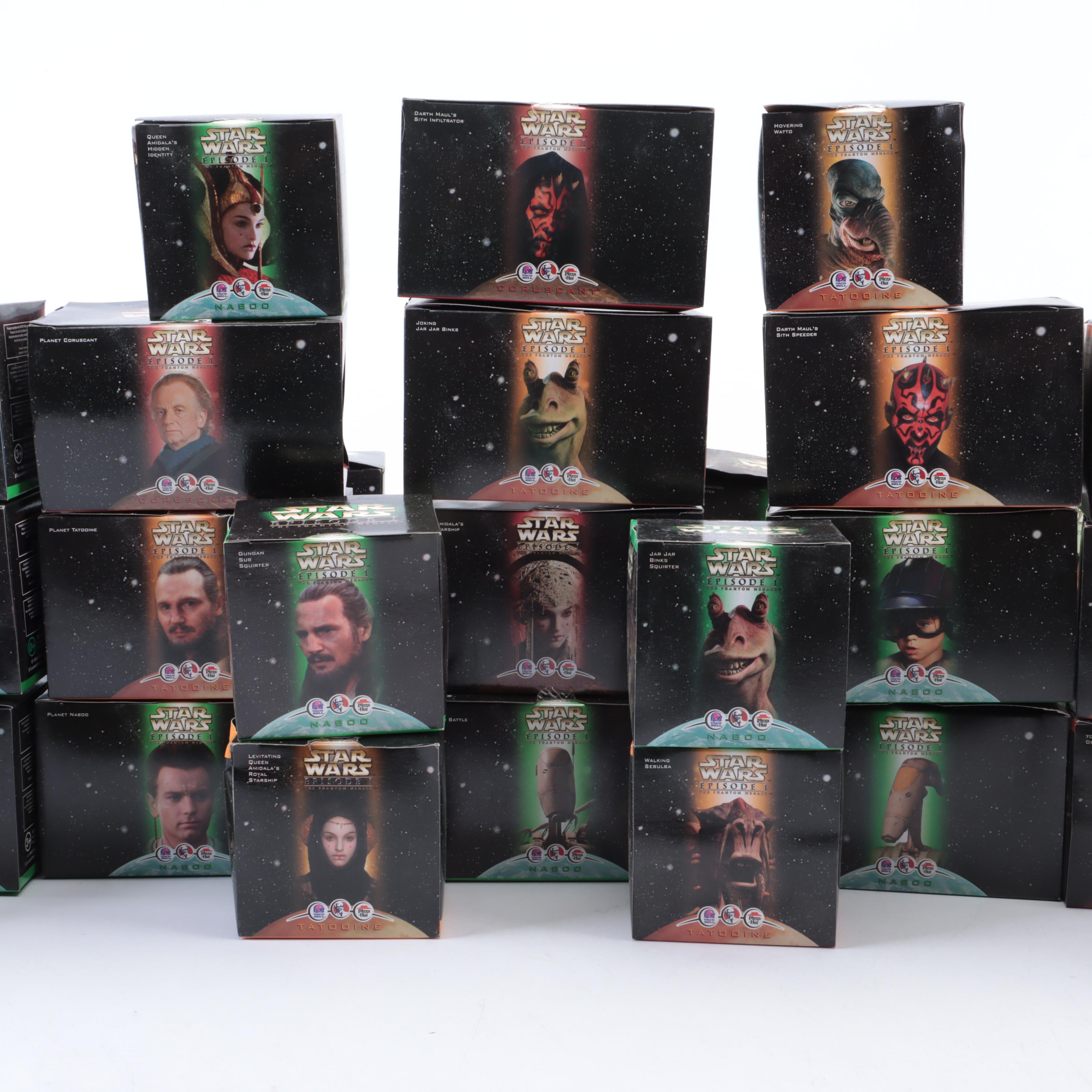 "Star Wars: The Phantom Menace" Taco Bell/KFC/Pizza Hut Toys