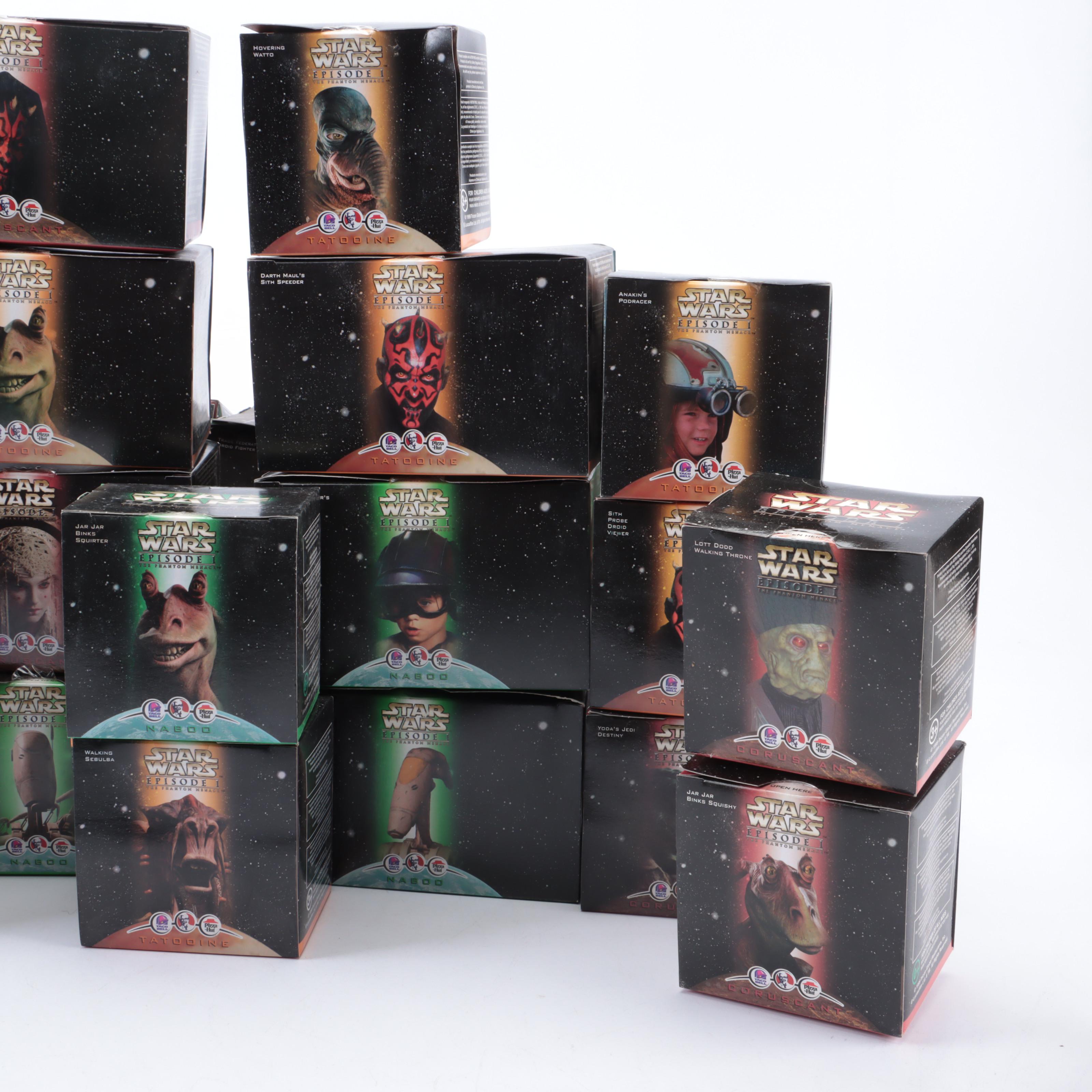 "Star Wars: The Phantom Menace" Taco Bell/KFC/Pizza Hut Toys