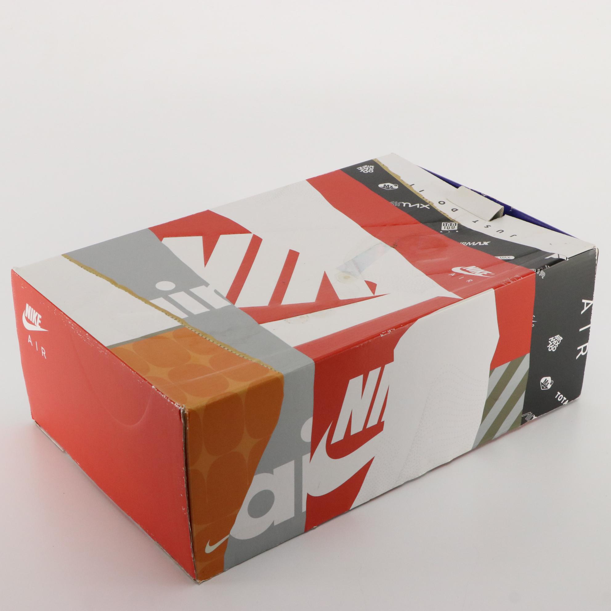 Nike Air Vapormax Evo Sneakers in Summit White/Bright Crimson with Box