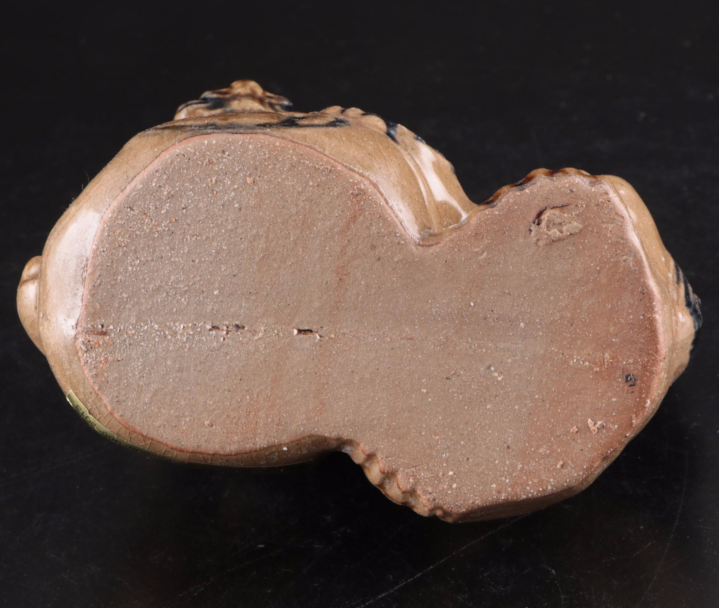 Japanes Okinawa Ceramic Shisa Decanter, Chinese Porcelain Guardian Lions