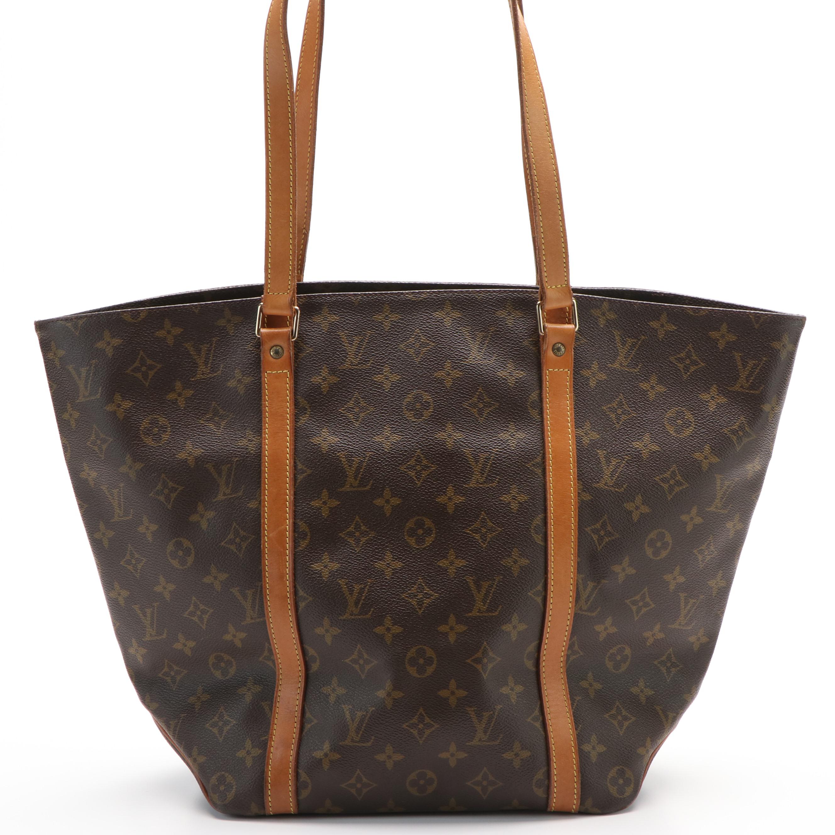Louis Vuitton Monogram Sac Shopping Tote