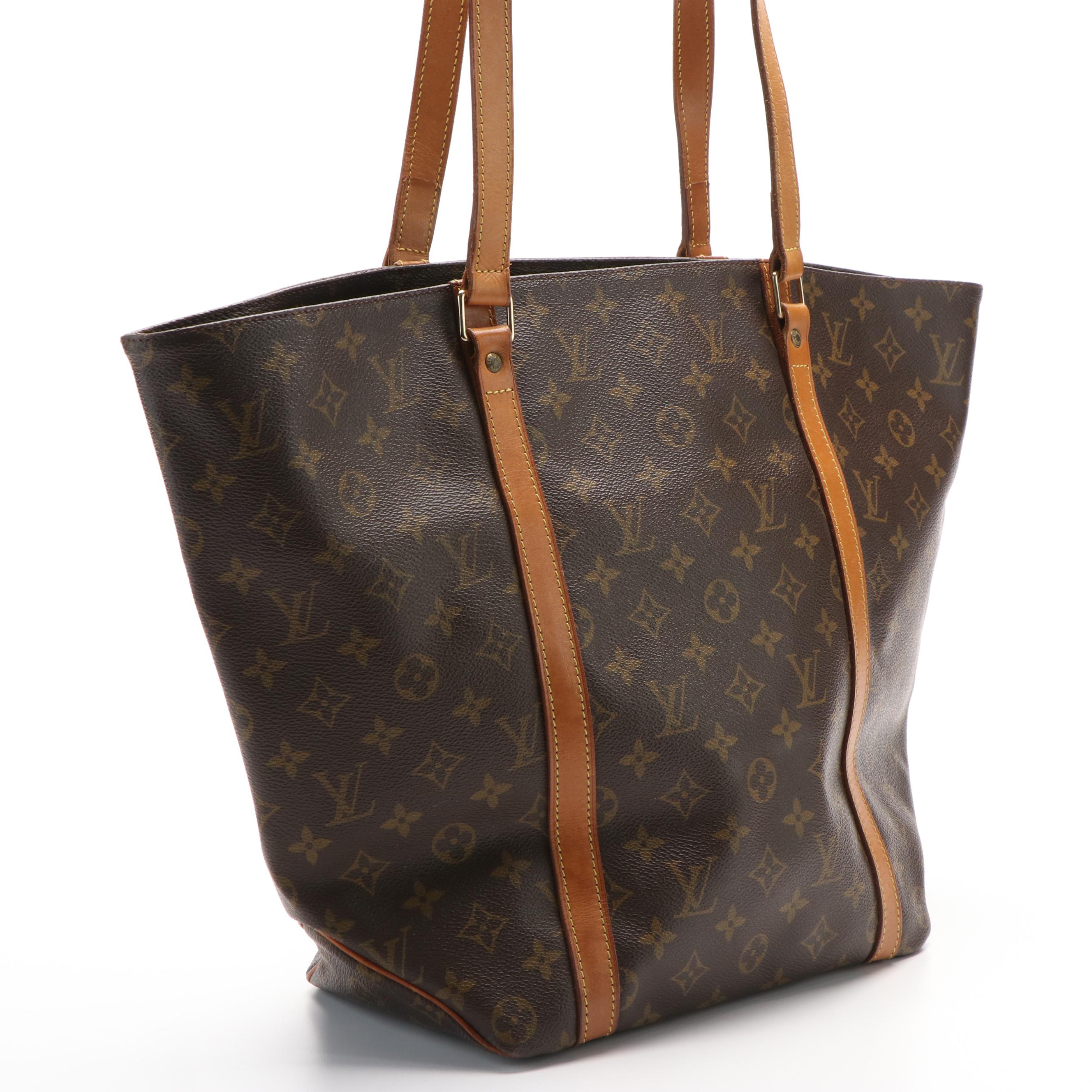 Louis Vuitton Monogram Sac Shopping Tote