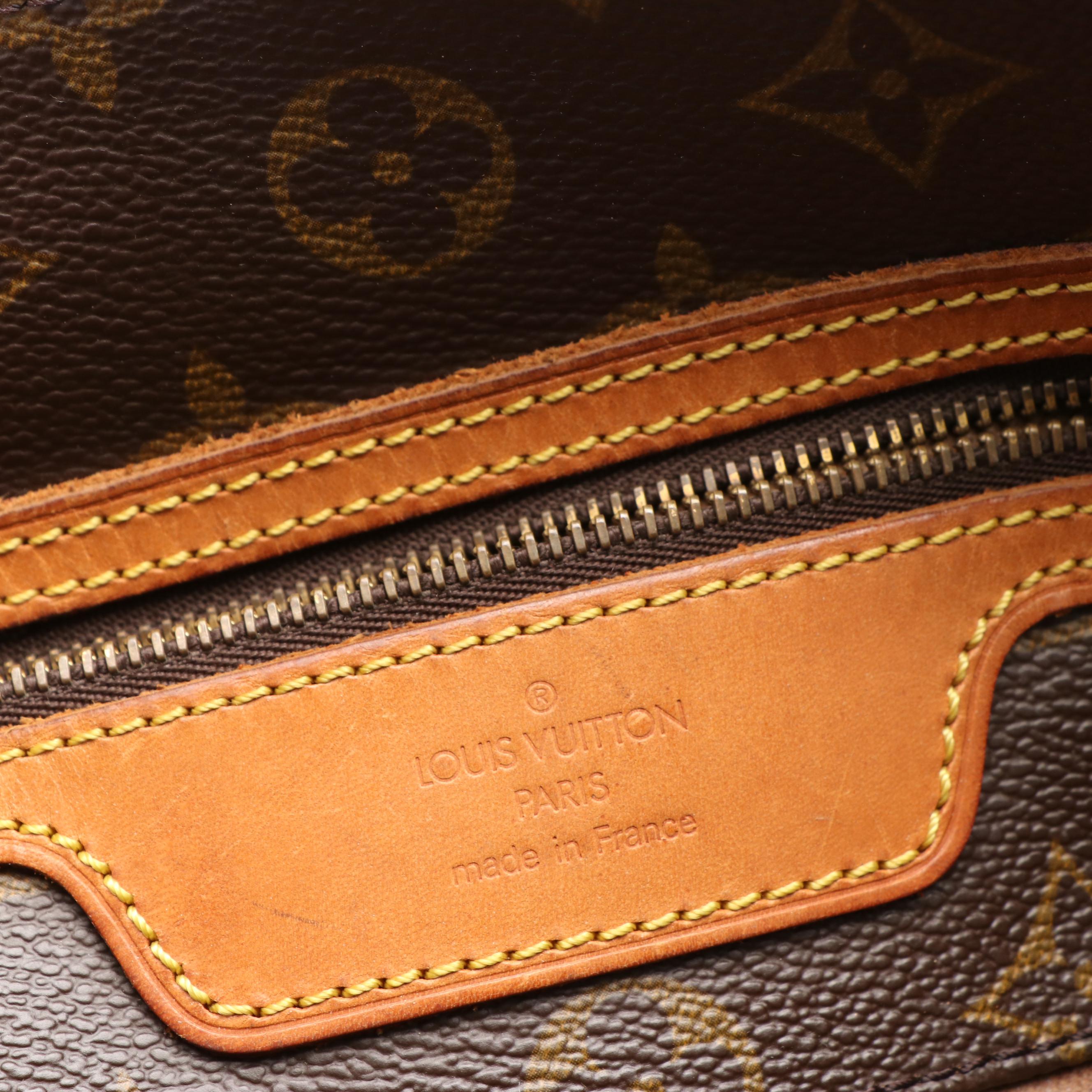 Louis Vuitton Monogram Sac Shopping Tote