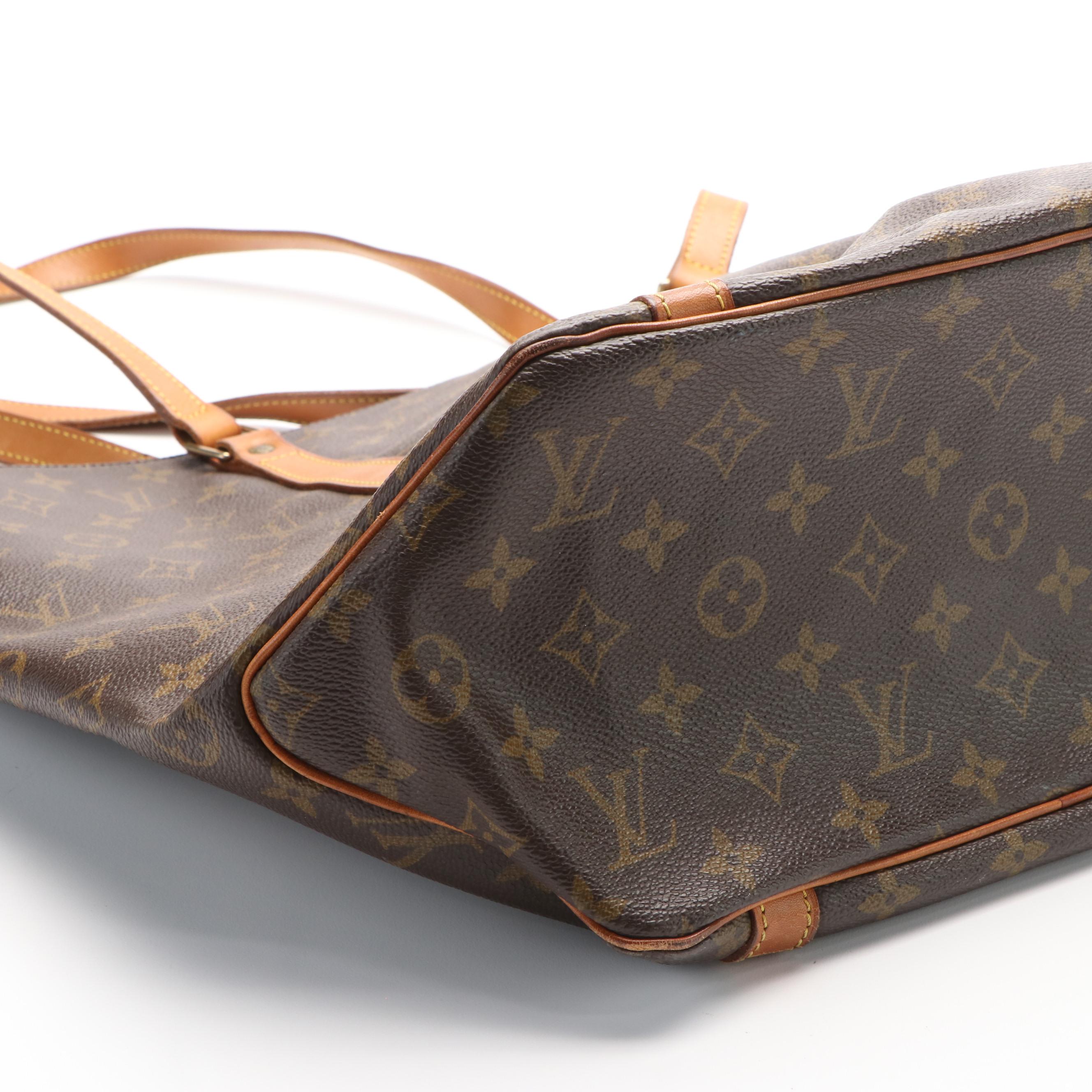 Louis Vuitton Monogram Sac Shopping Tote