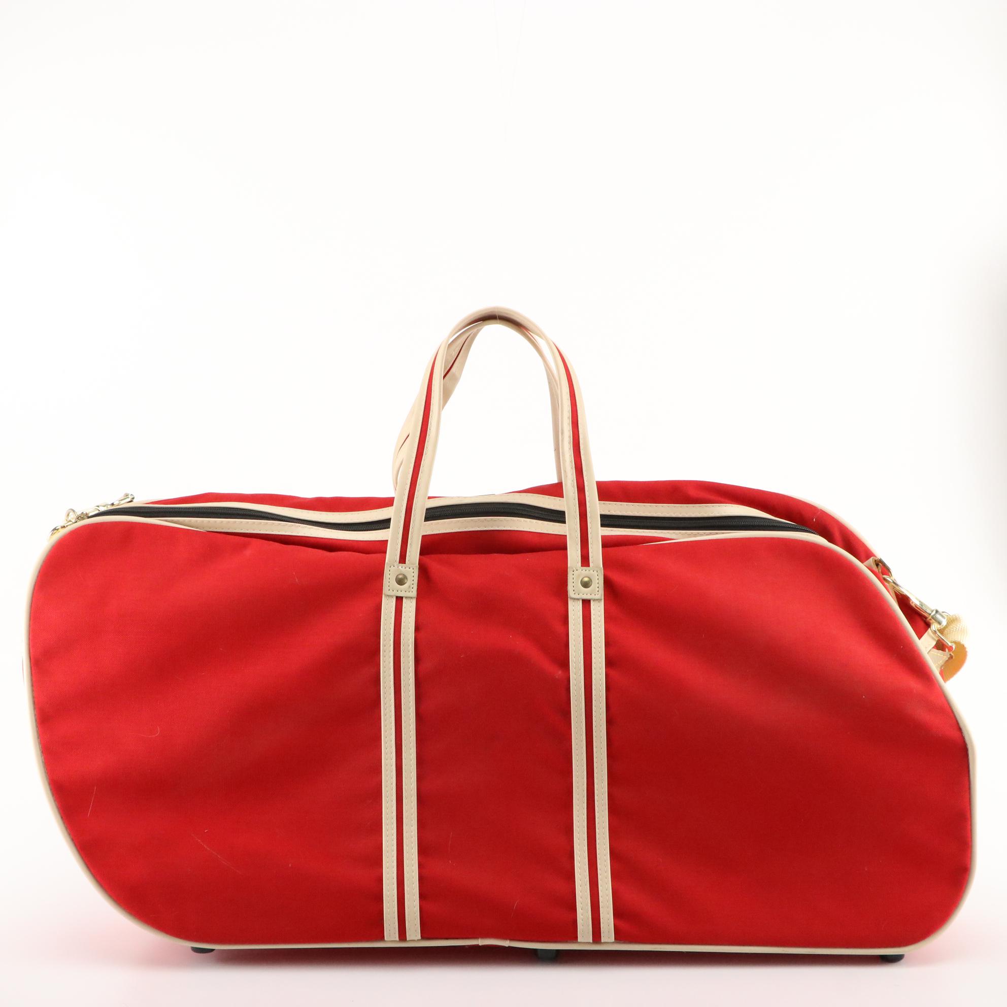 Lacoste by Lark Tennis Bag in Red Canvas