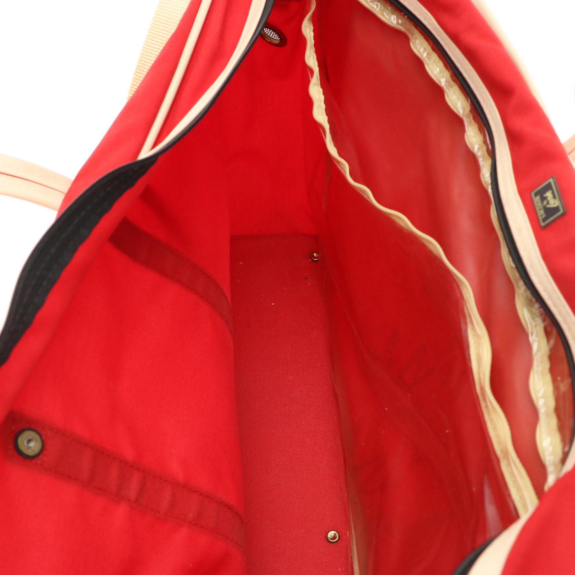 Lacoste by Lark Tennis Bag in Red Canvas