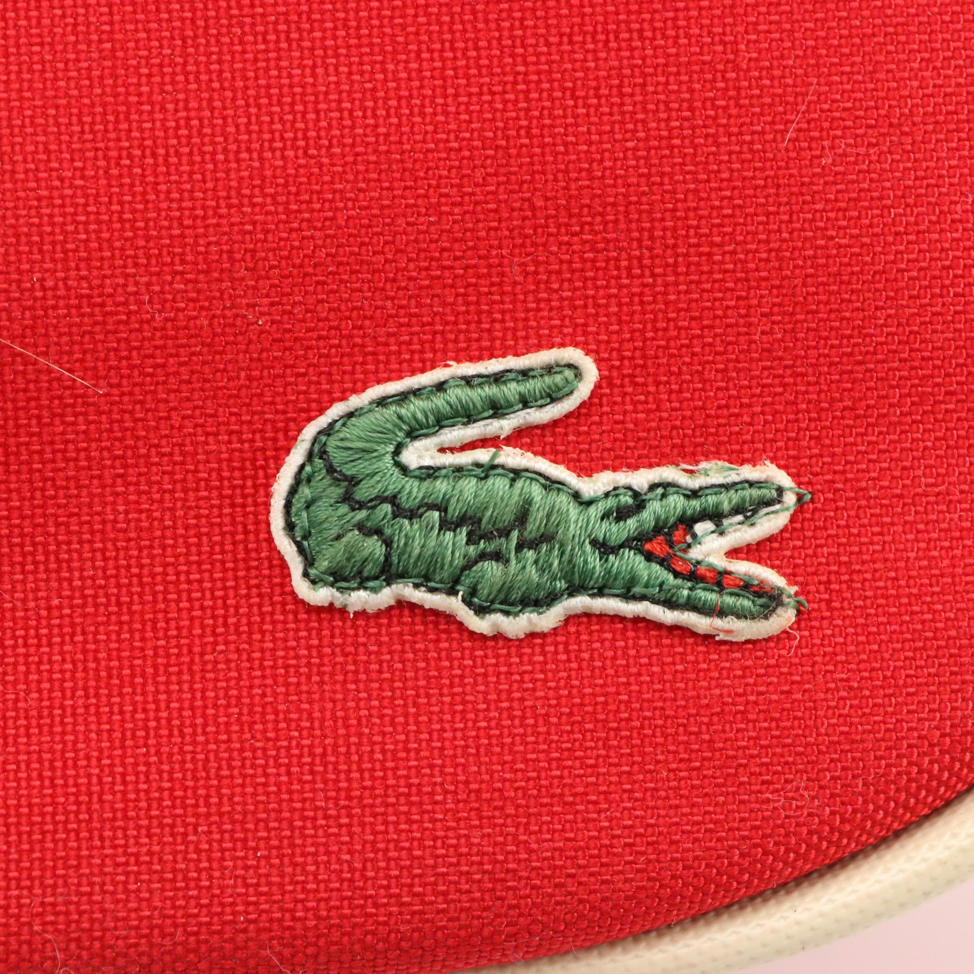 Lacoste by Lark Tennis Bag in Red Canvas