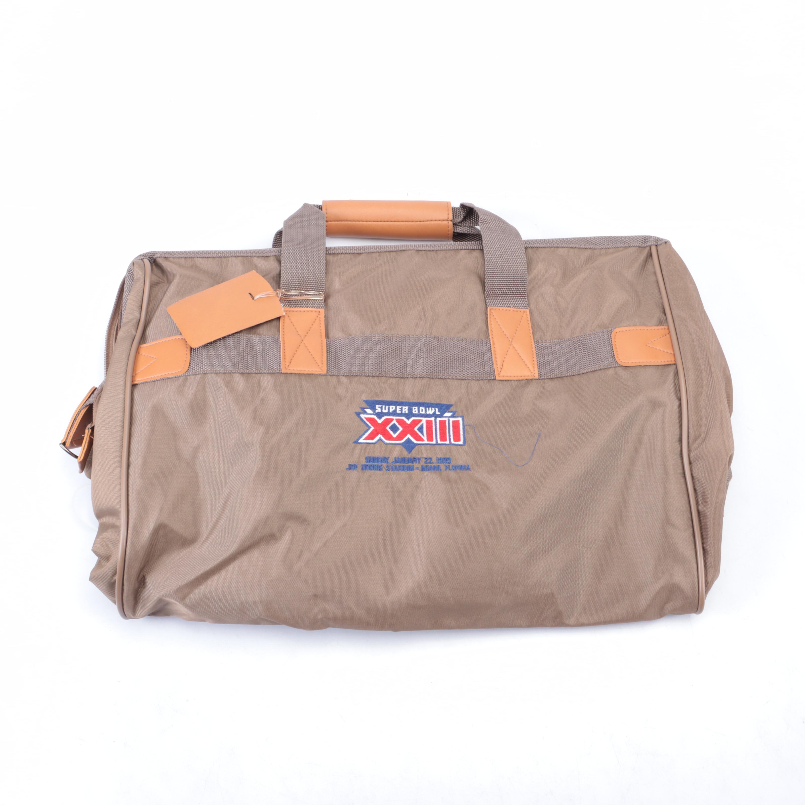 Super Bowl XXIII and Cincinnati Bengals Travel Bags