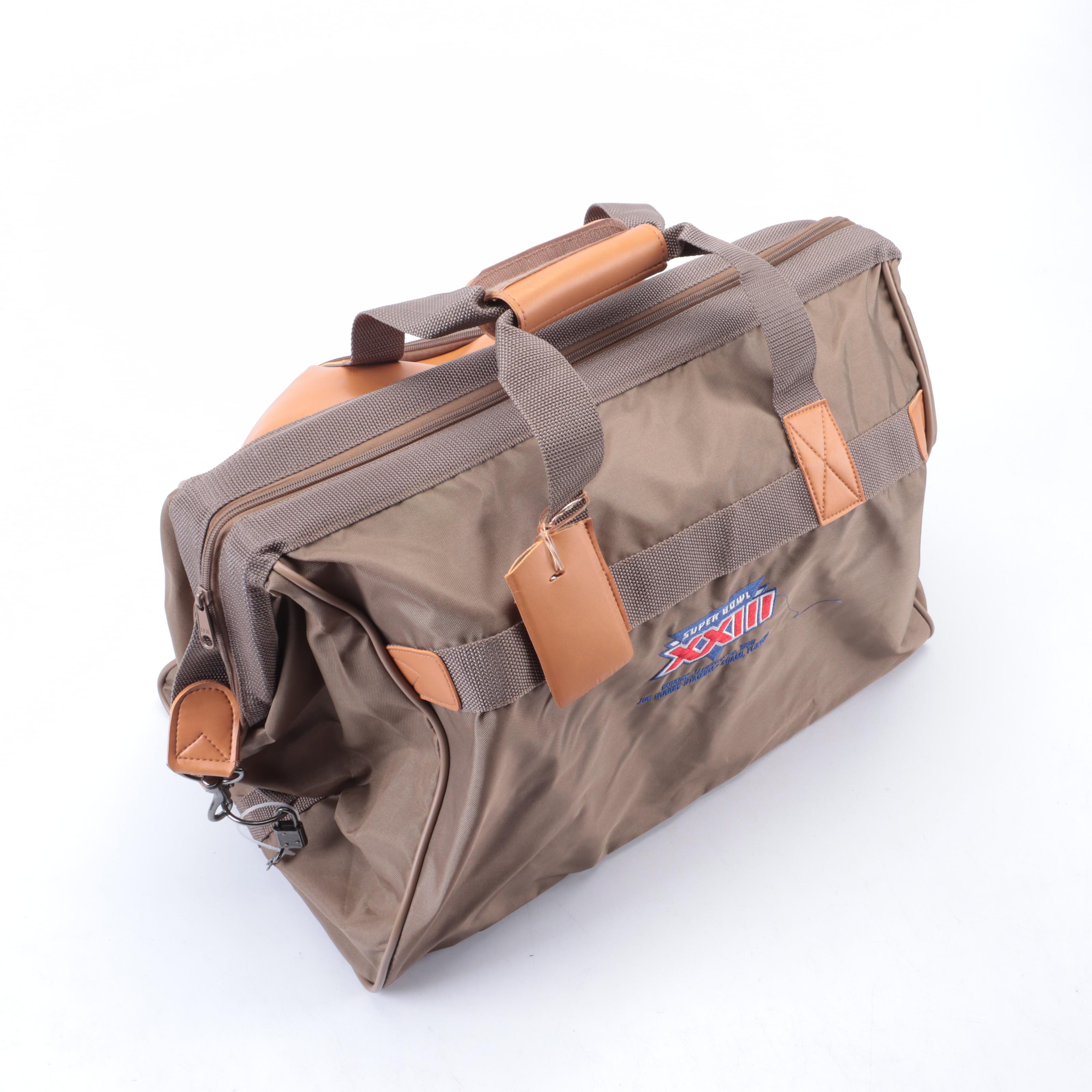 Super Bowl XXIII and Cincinnati Bengals Travel Bags