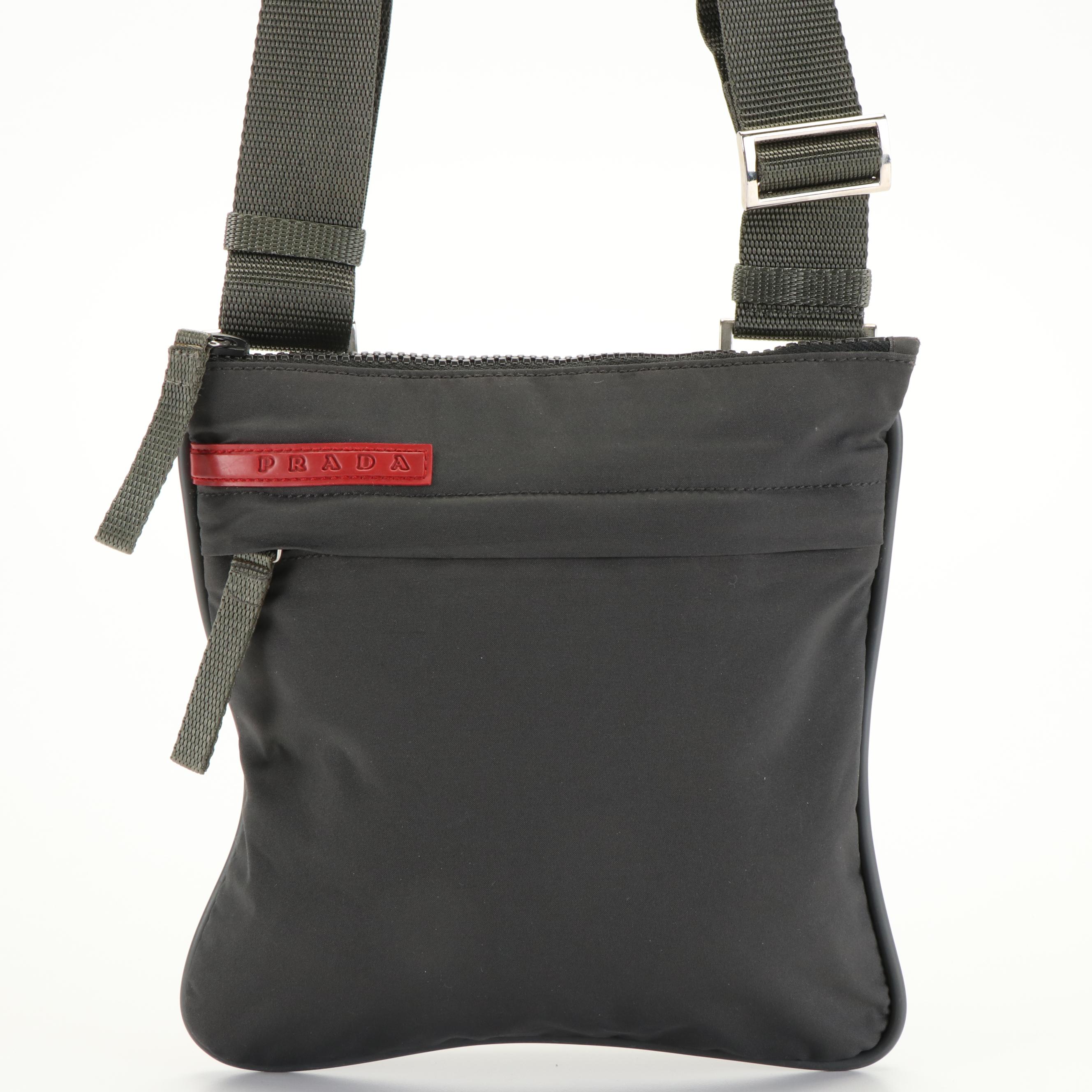 Prada Tessuto Nylon Messenger Bag