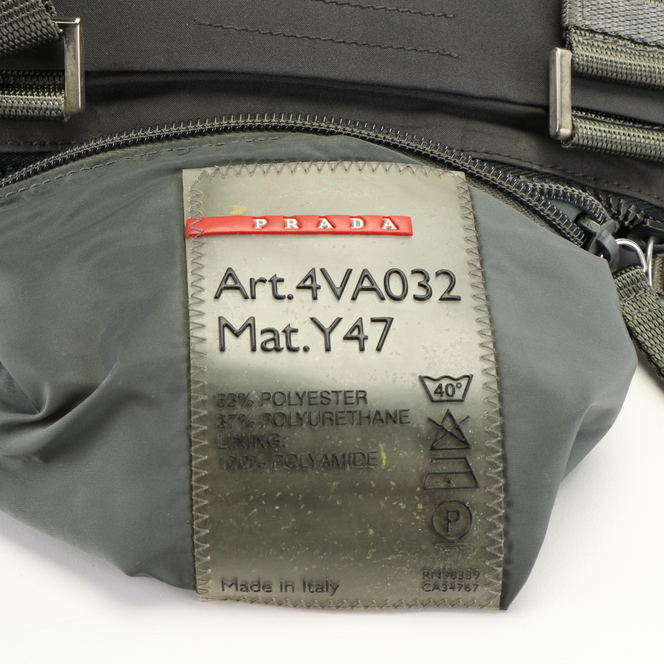 Prada Tessuto Nylon Messenger Bag