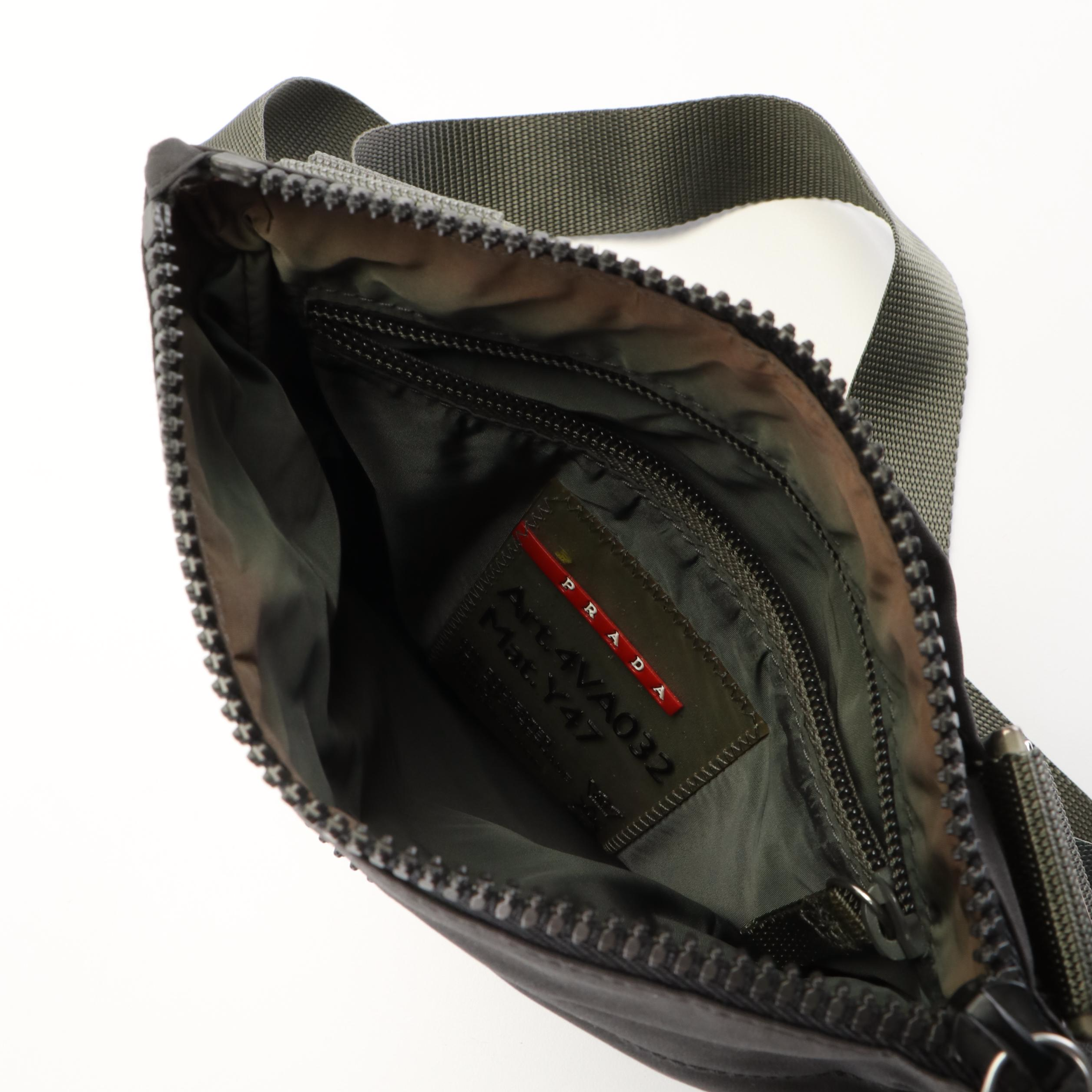 Prada Tessuto Nylon Messenger Bag