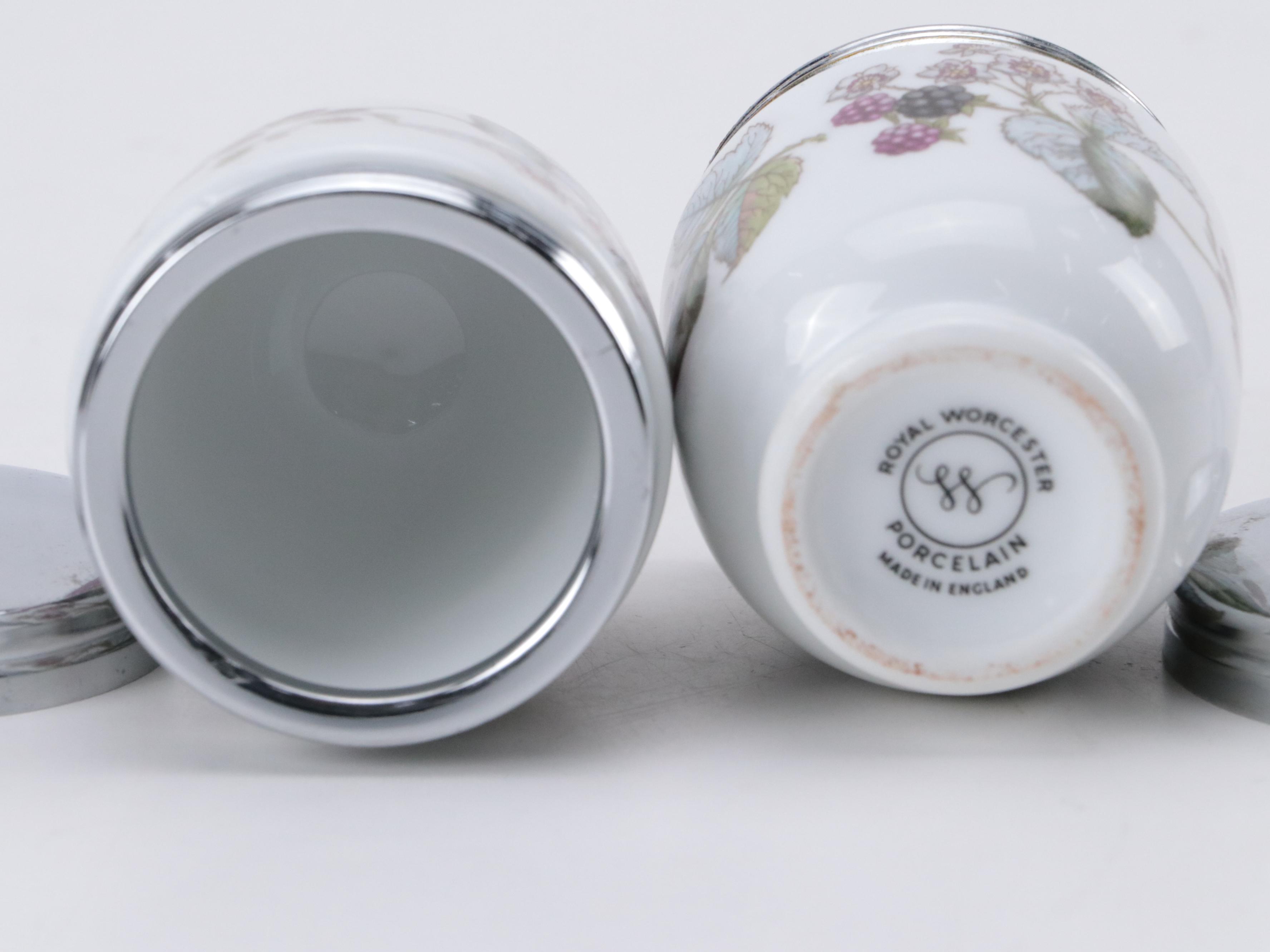 Wedgwood "Ferrara" Mulberry Transferware Plates with Other Tableware