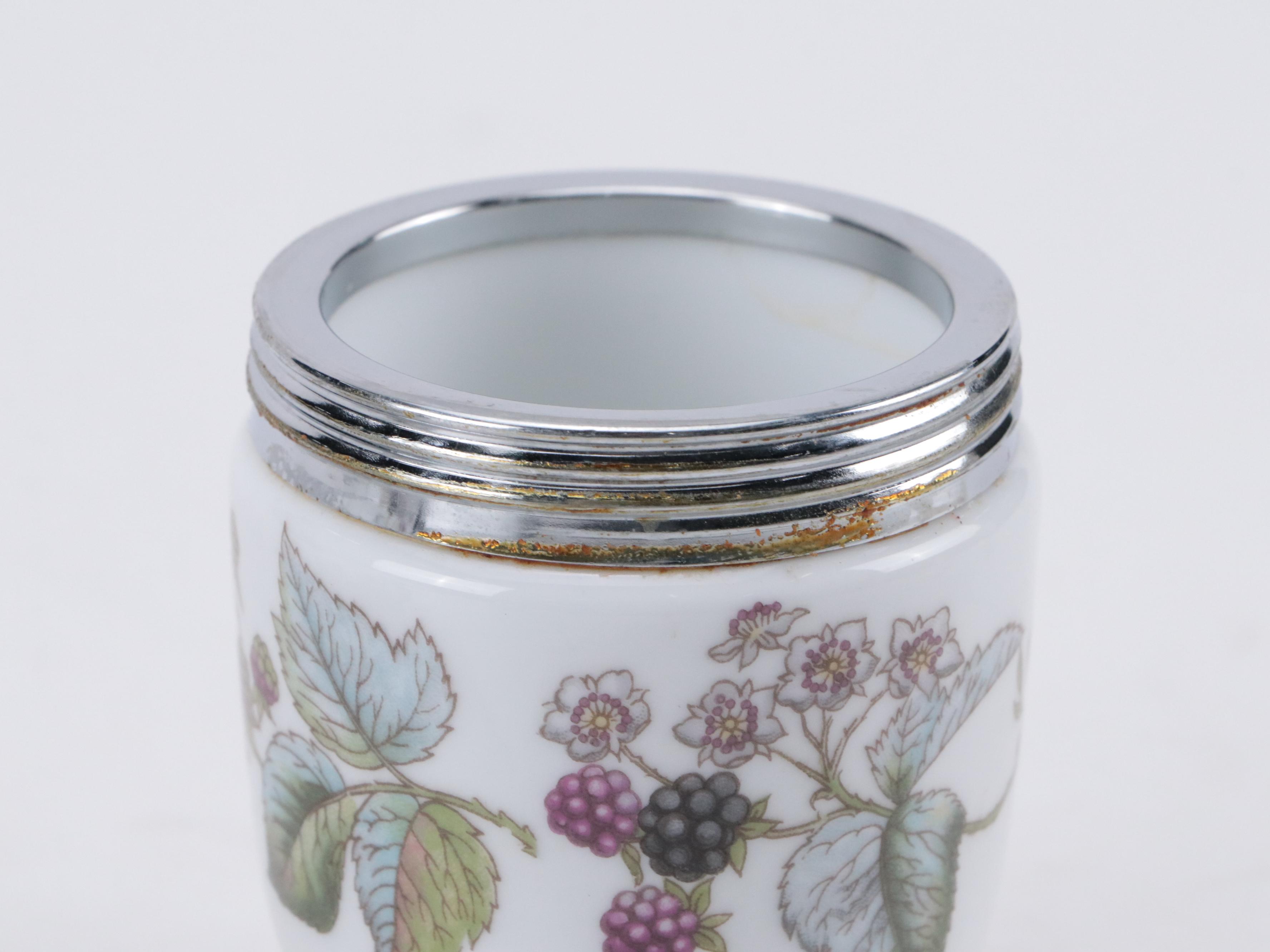 Wedgwood "Ferrara" Mulberry Transferware Plates with Other Tableware